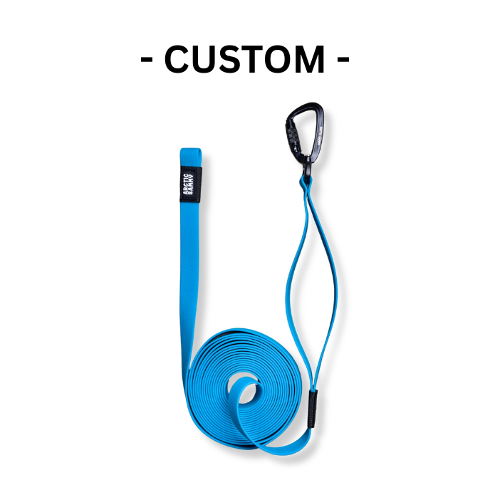 Custom Teal Terraflow Long Line Dog Leash - 15m