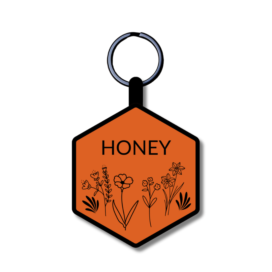 Dog ID Tag - Honey