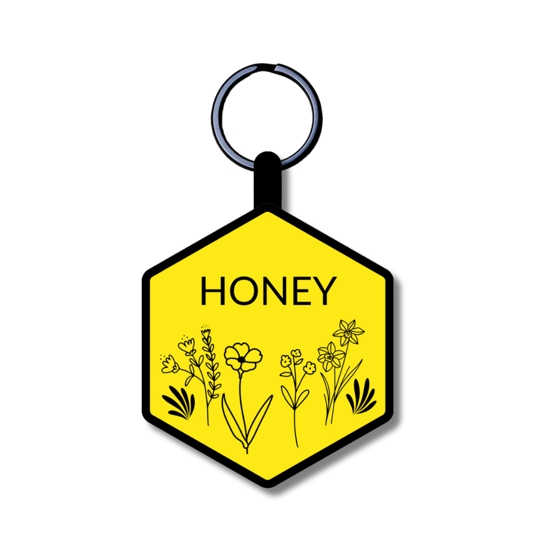Dog ID Tag - Honey