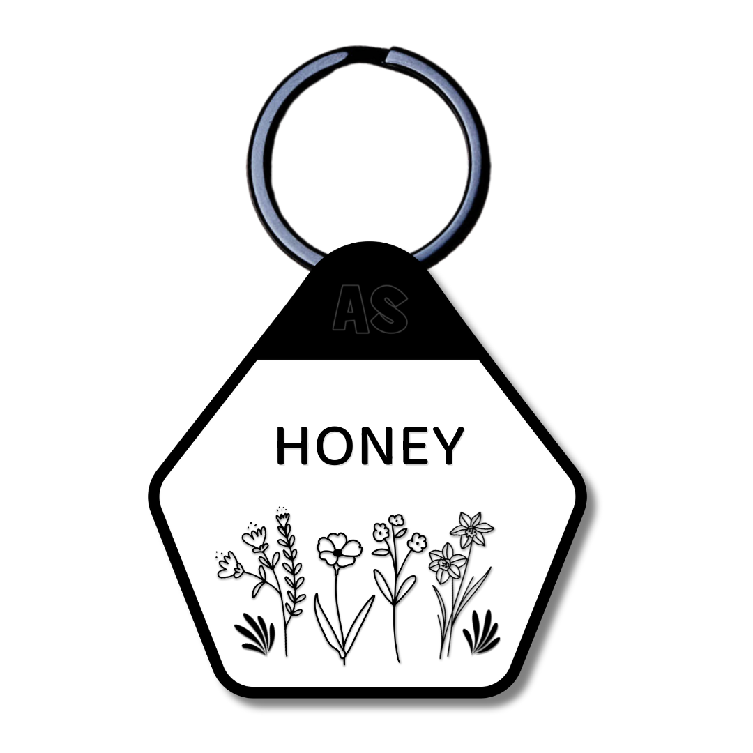 Dog ID Tag - Honey