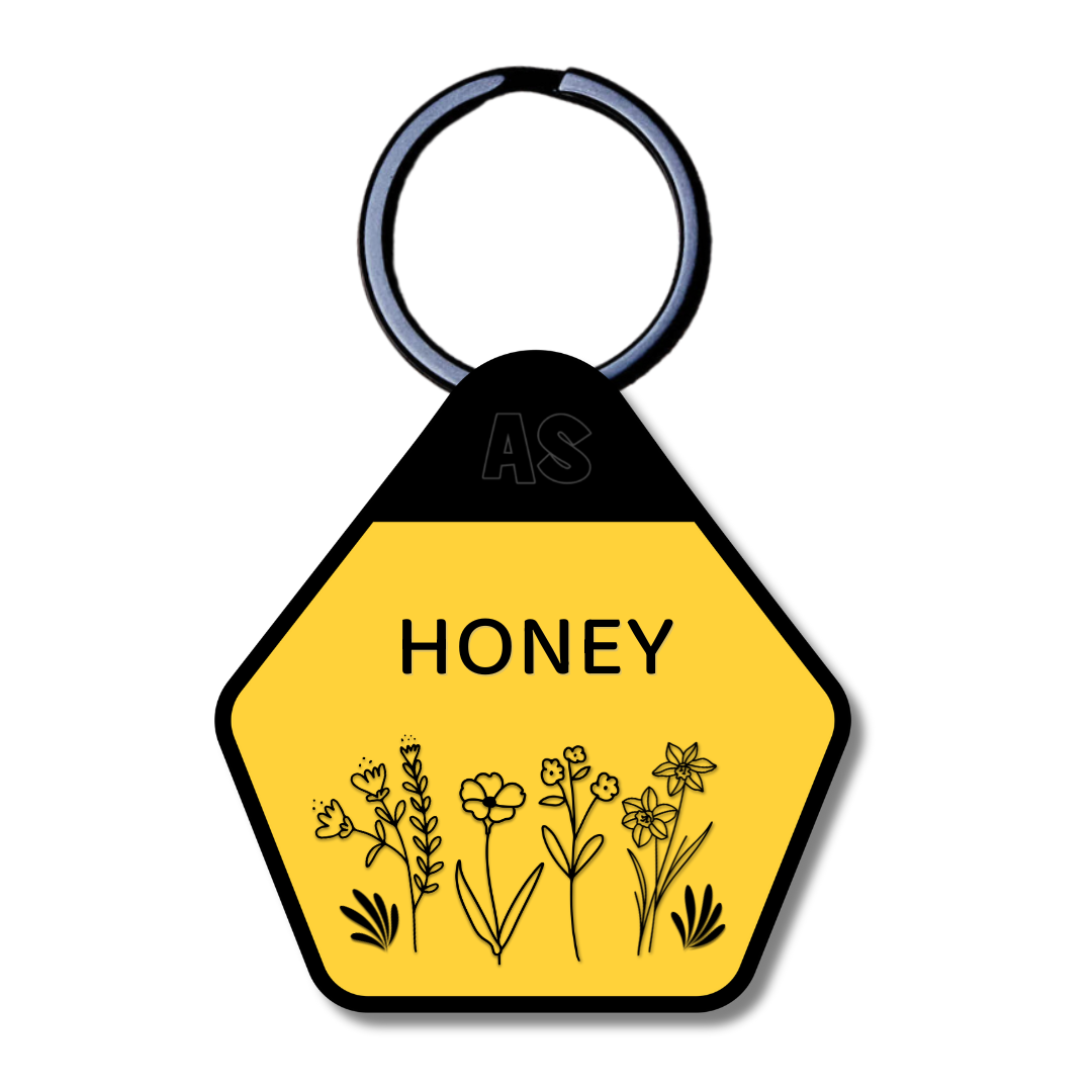 Dog ID Tag - Honey