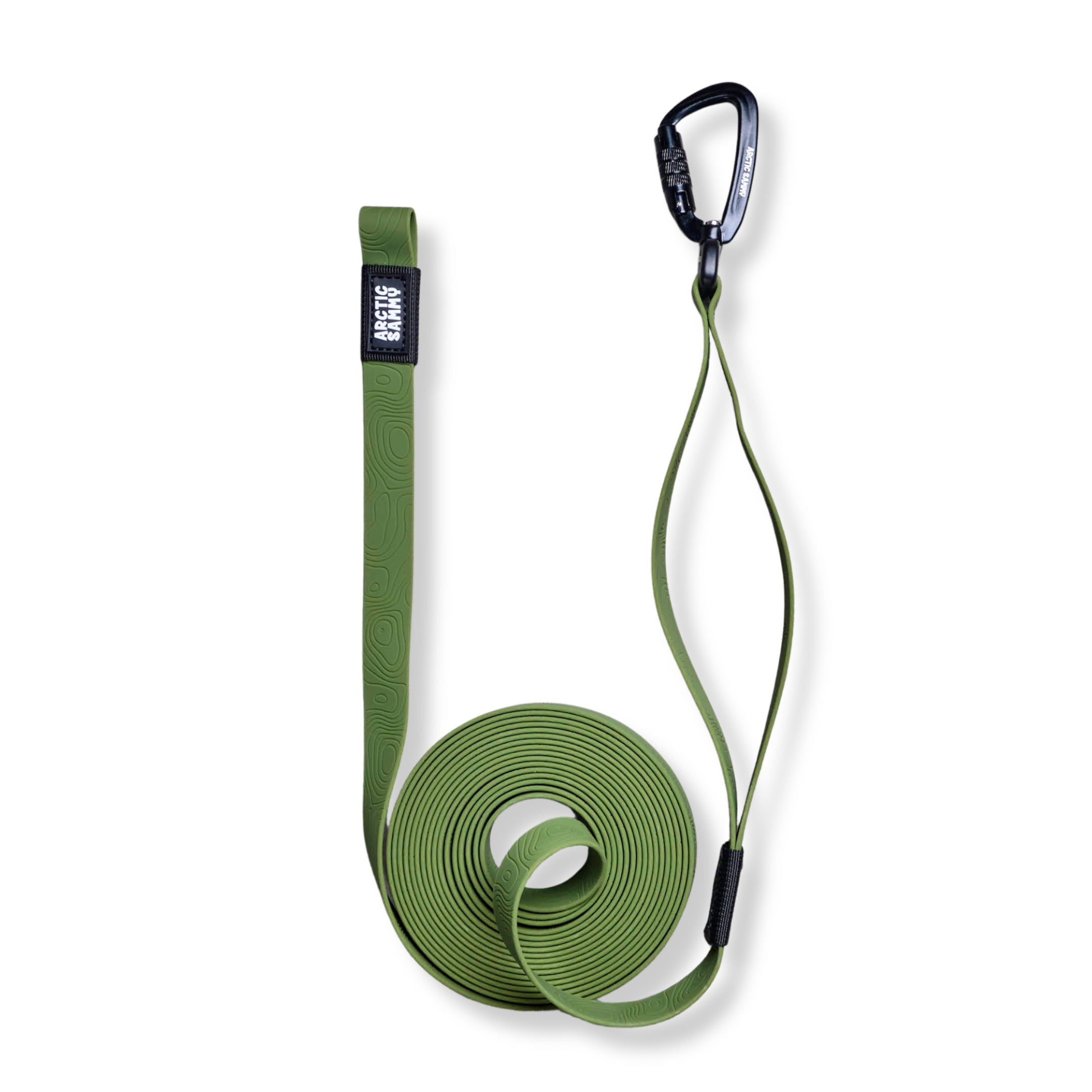 Olive Terraflow Long Line Dog Leash