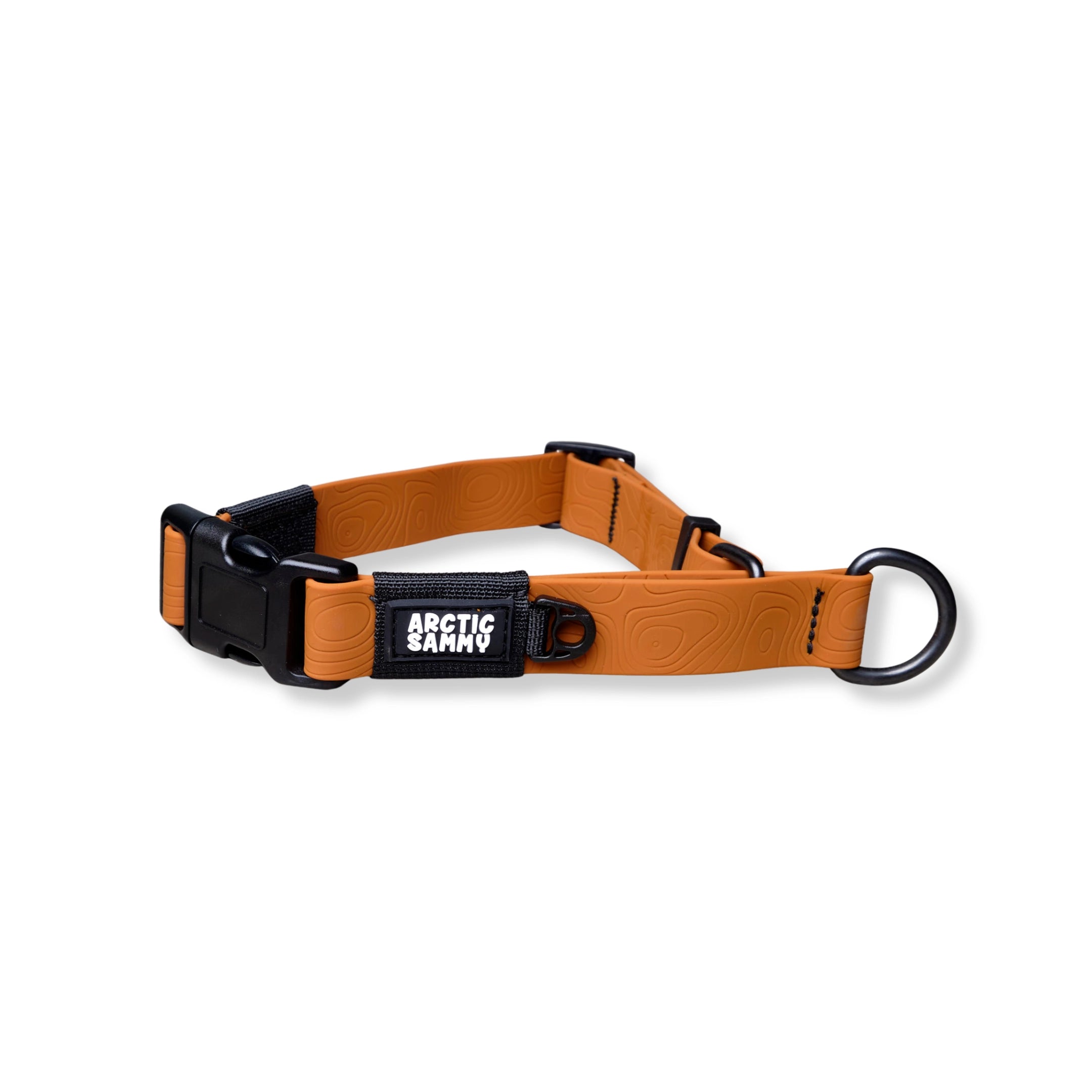 Toffee Brown Terraflow Waterproof Martingale Dog Collar