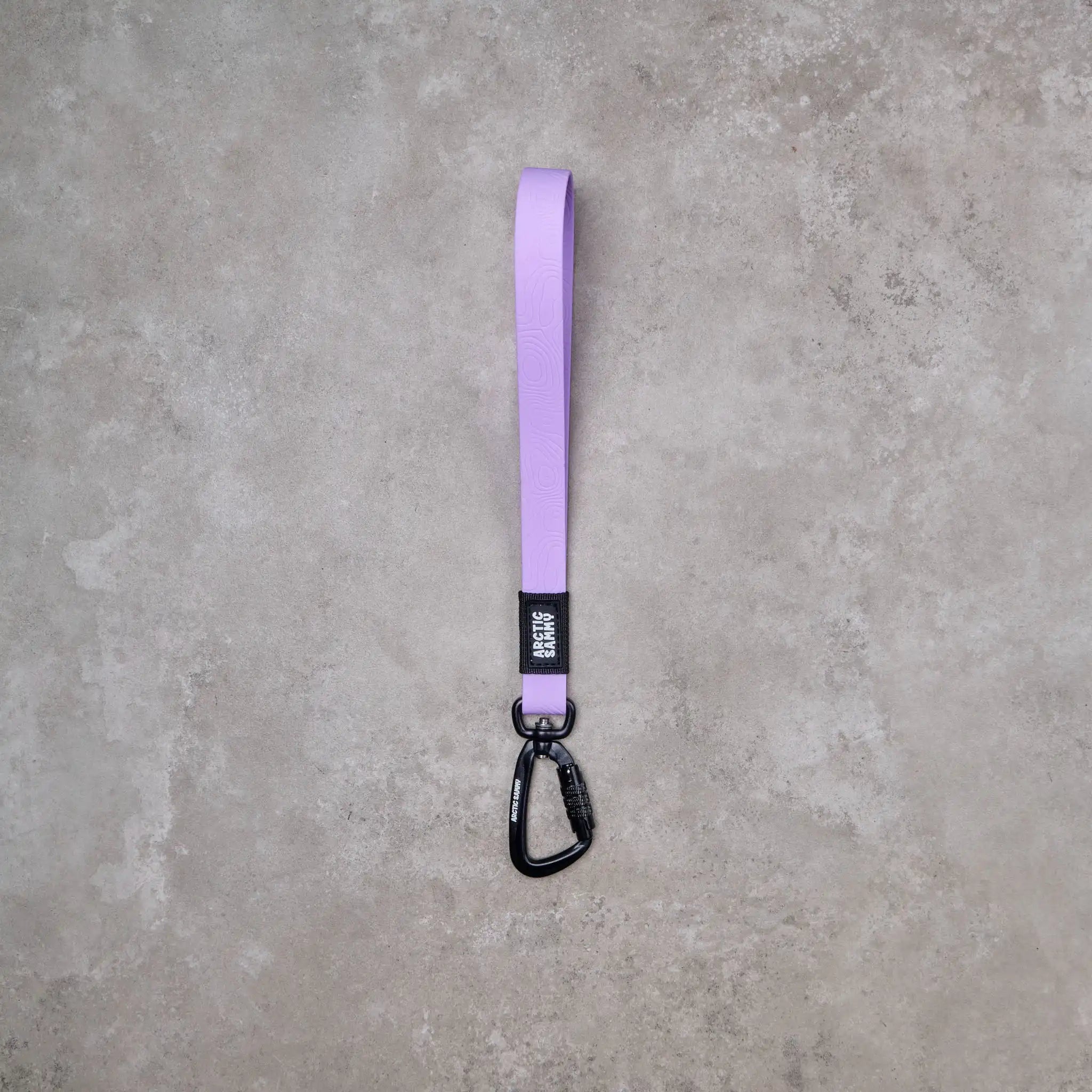Lavender Terraflow Long Line Dog Leash - Handle