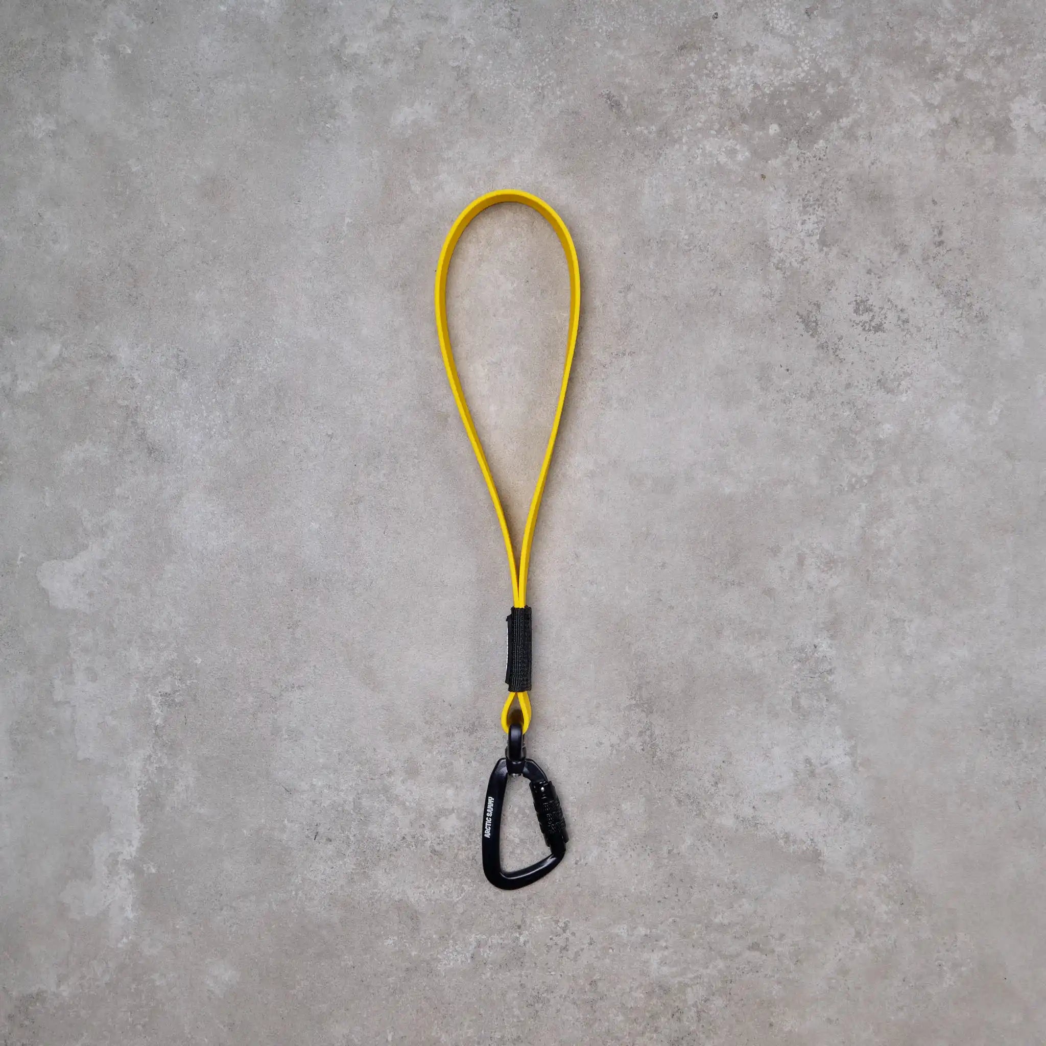 Mustard Yellow Terraflow Long Line Dog Leash - Handle