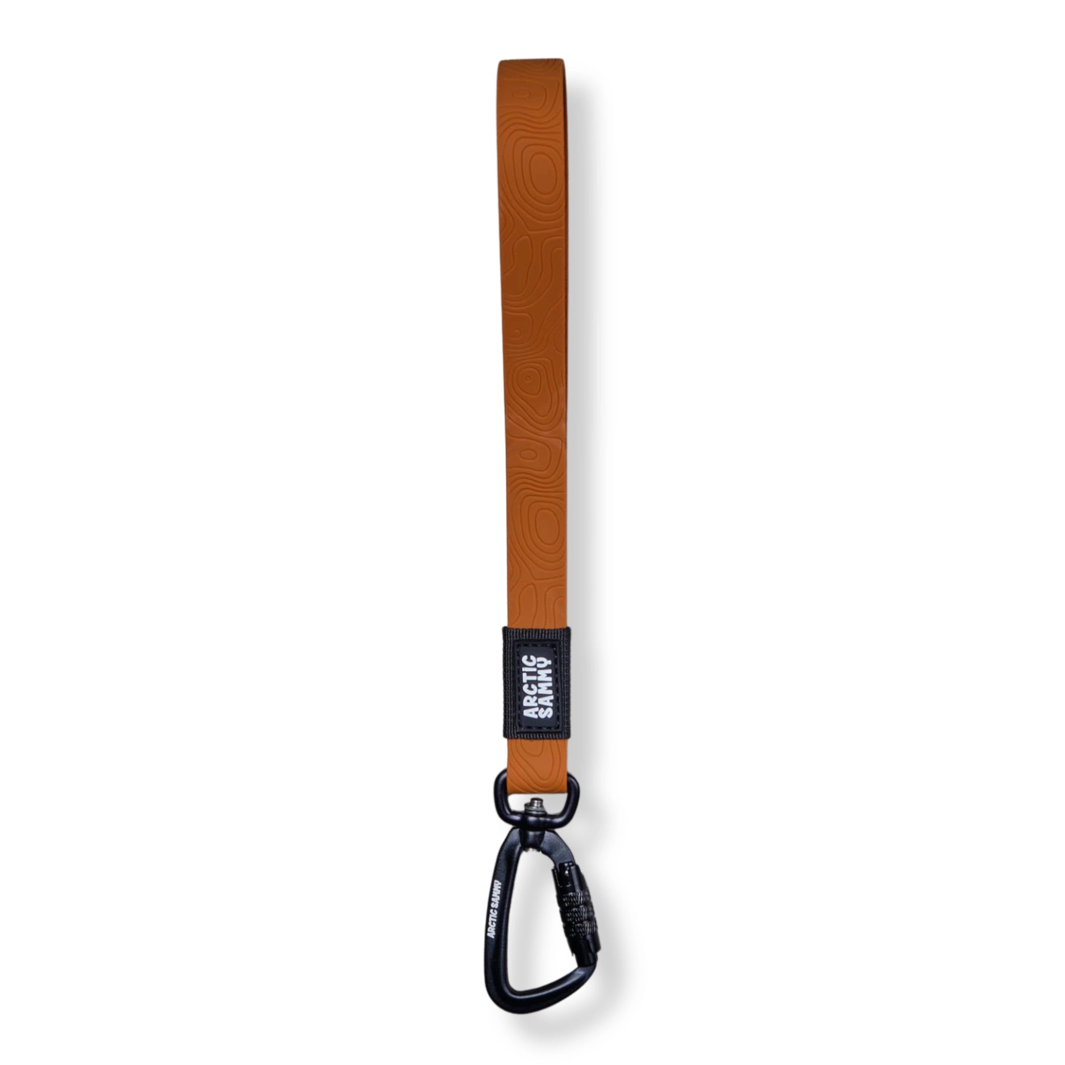 Toffee Brown Terraflow Long Line Dog Leash - Handle