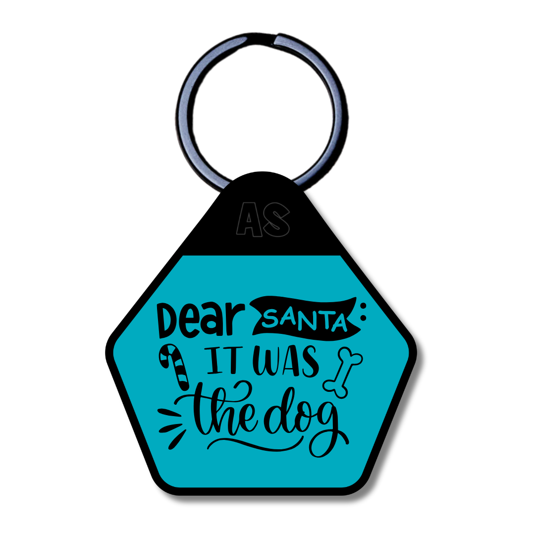 Dog ID Tag - Dear Santa