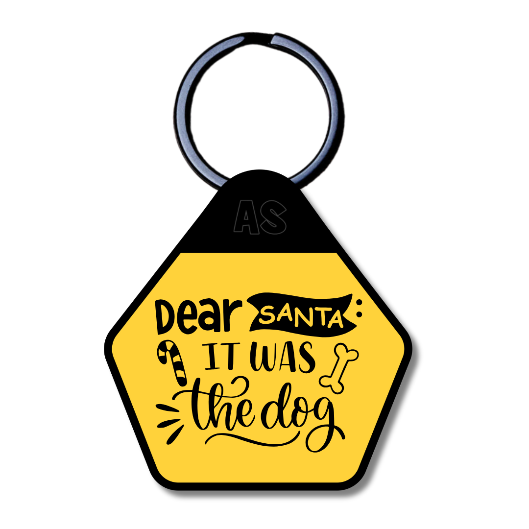 Dog ID Tag - Dear Santa