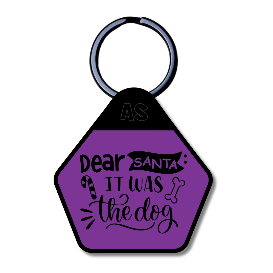 Dog ID Tag - Dear Santa