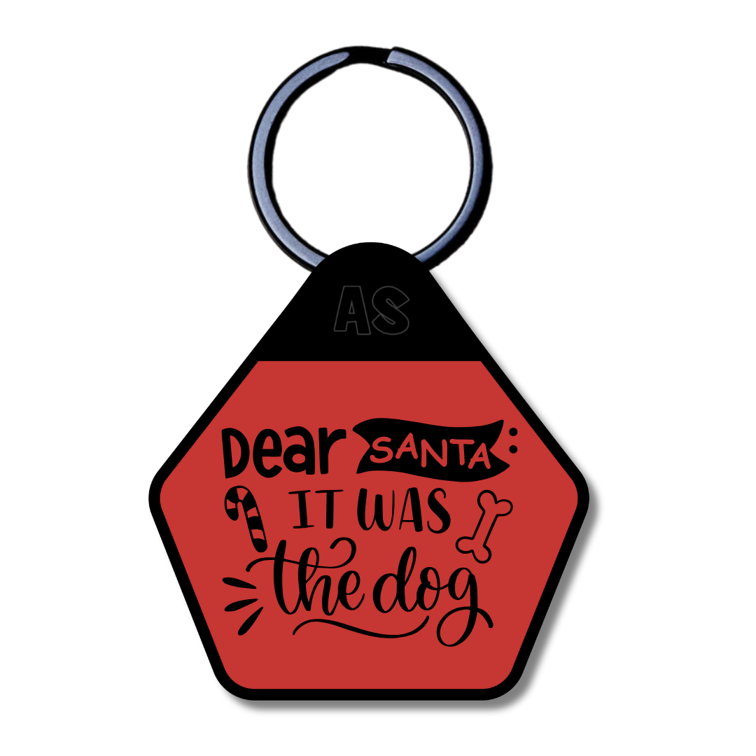 Dog ID Tag - Dear Santa