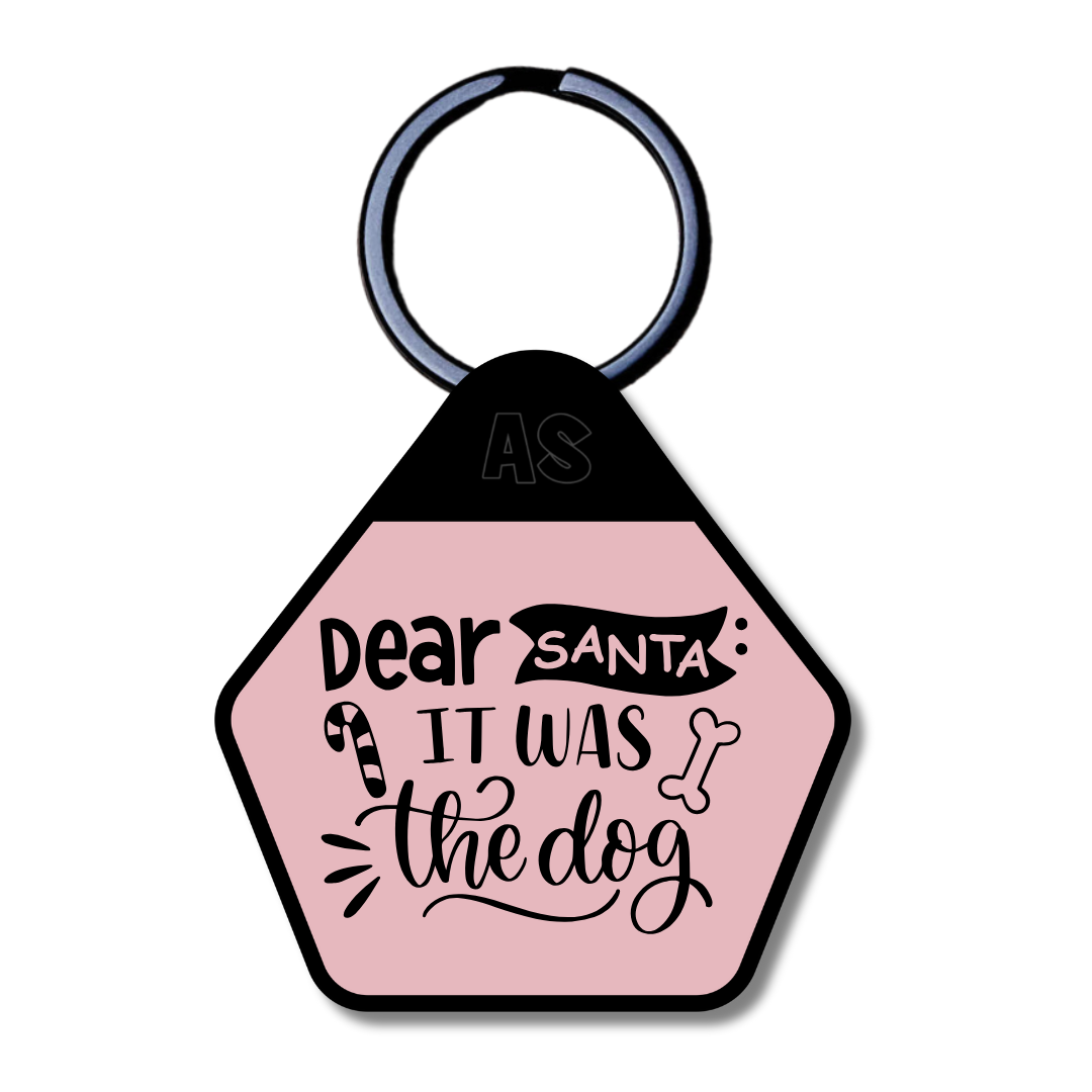 Dog ID Tag - Dear Santa