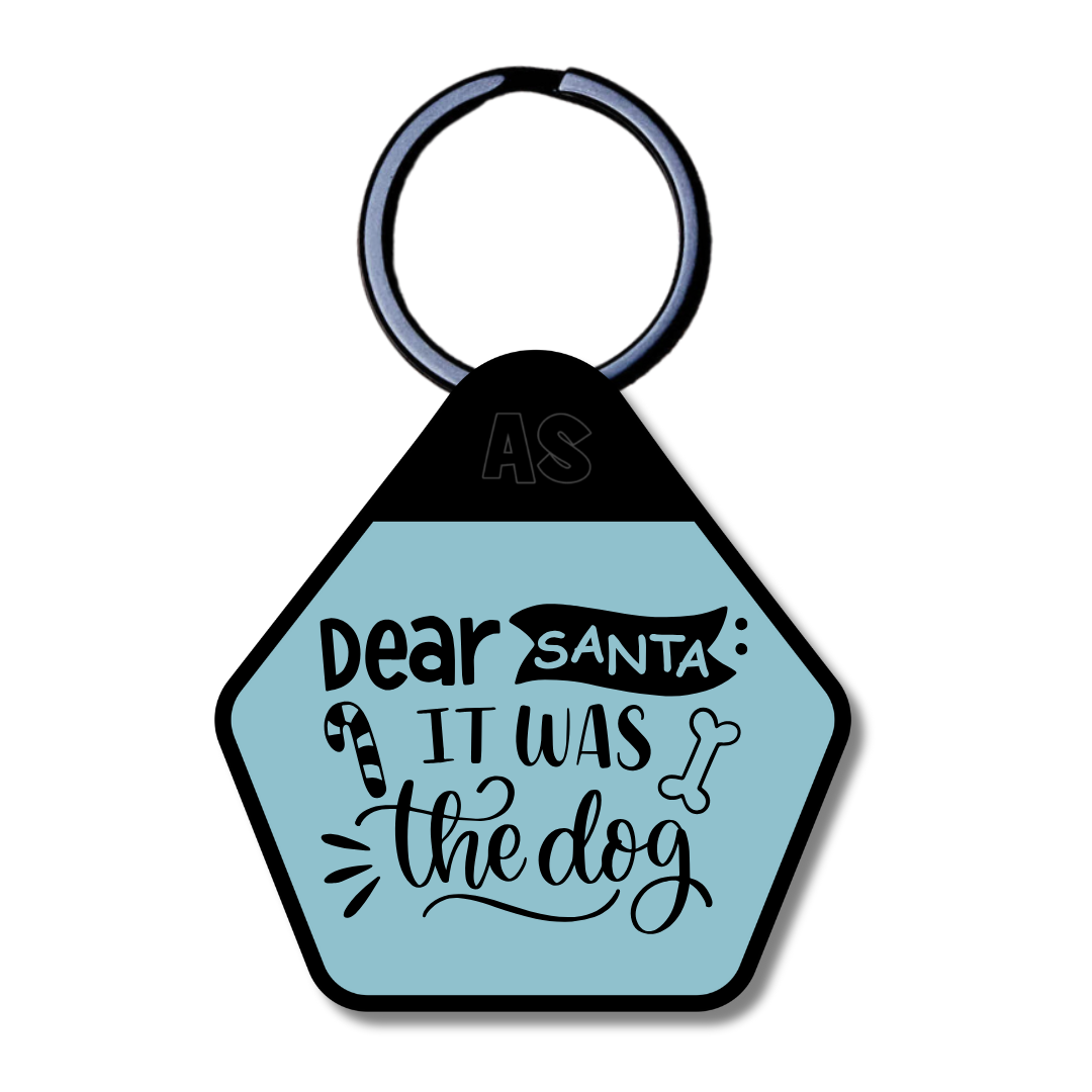 Dog ID Tag - Dear Santa