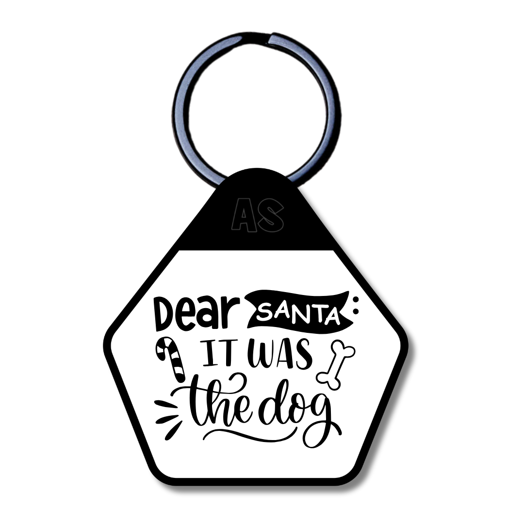 Dog ID Tag - Dear Santa