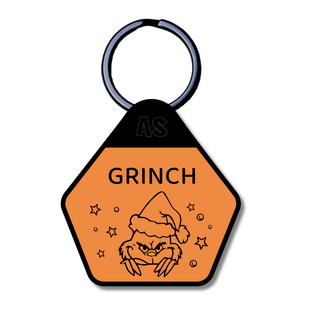 Dog ID Tag - Grinch