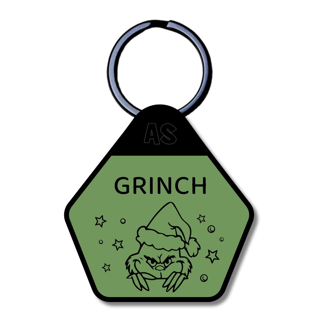 Dog ID Tag - Grinch