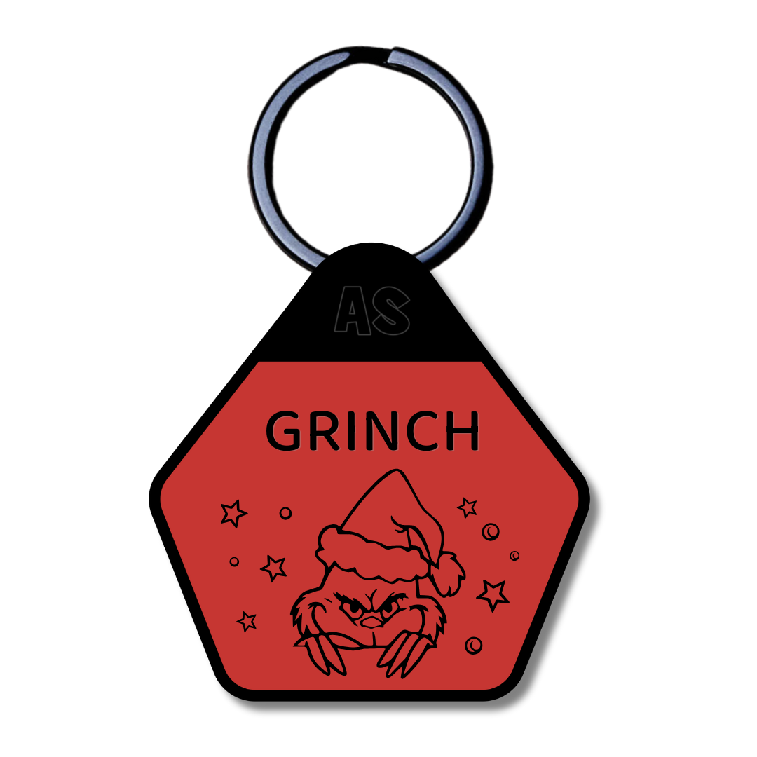 Dog ID Tag - Grinch