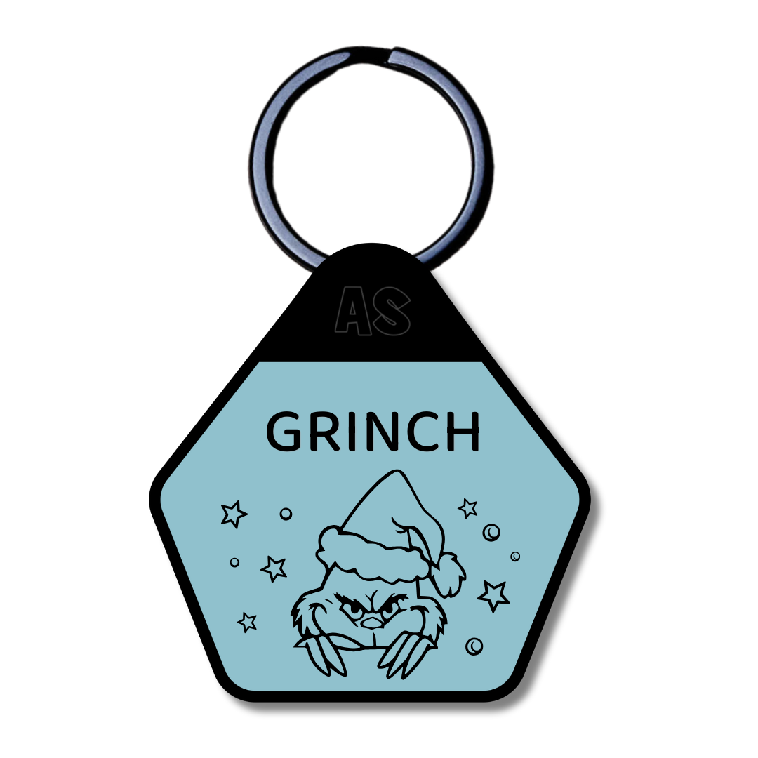 Dog ID Tag - Grinch