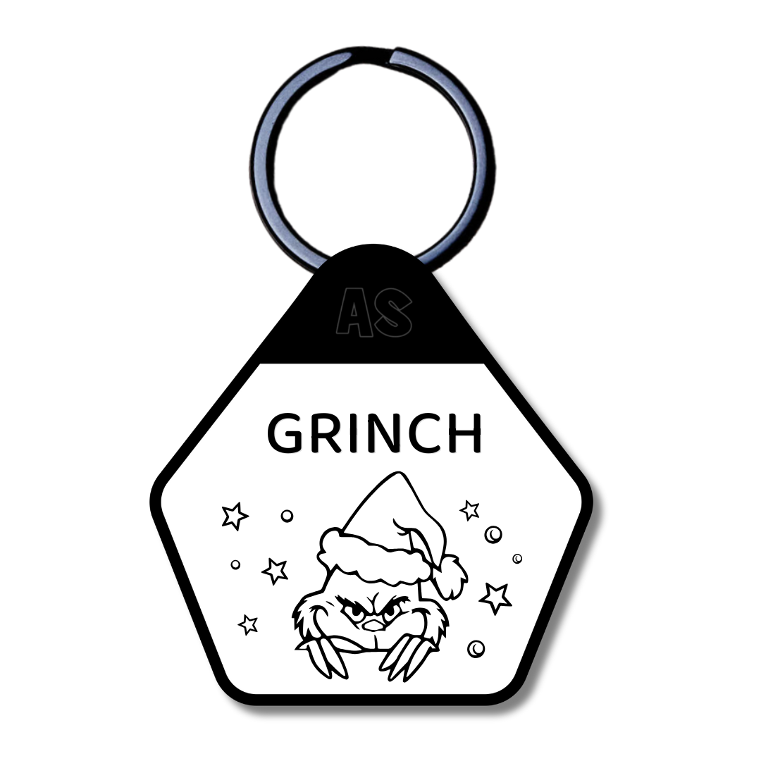 Dog ID Tag - Grinch