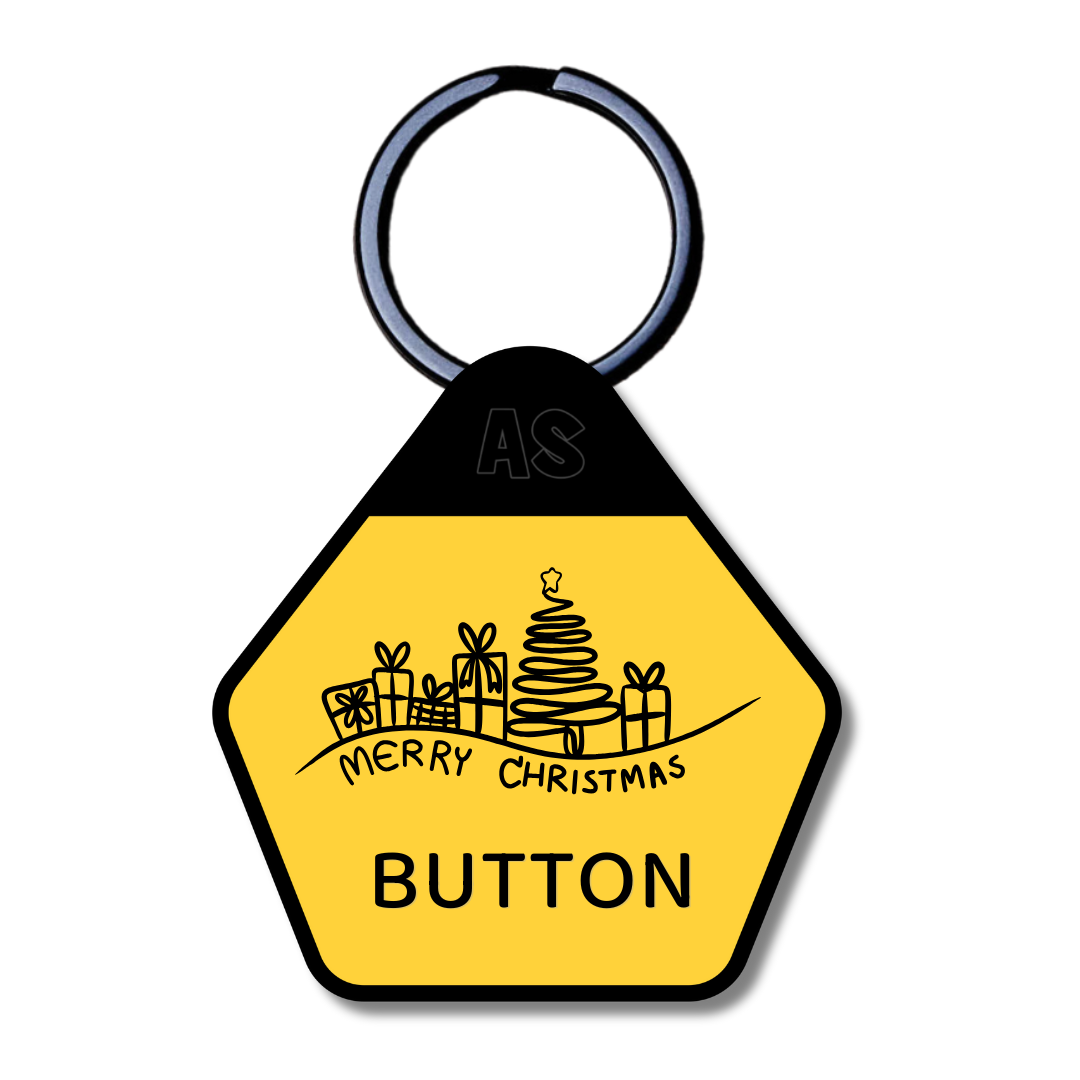 Dog ID Tag - Merry Xmas