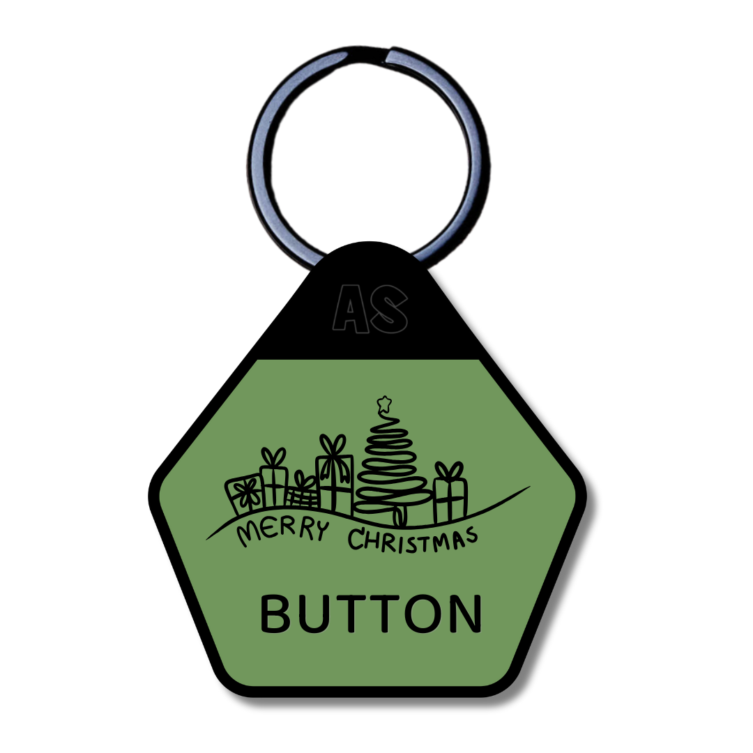 Dog ID Tag - Merry Xmas