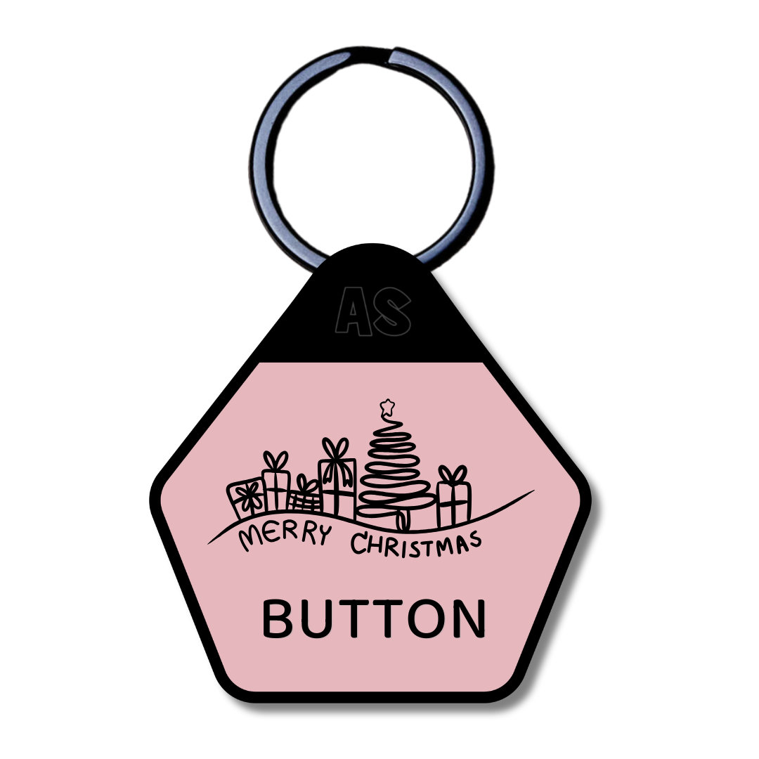 Dog ID Tag - Merry Xmas