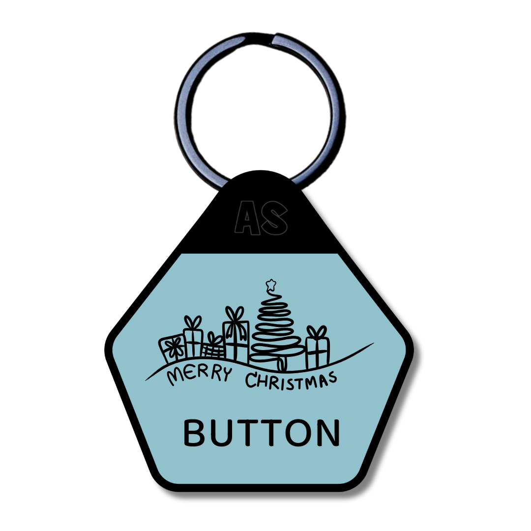 Dog ID Tag - Merry Xmas