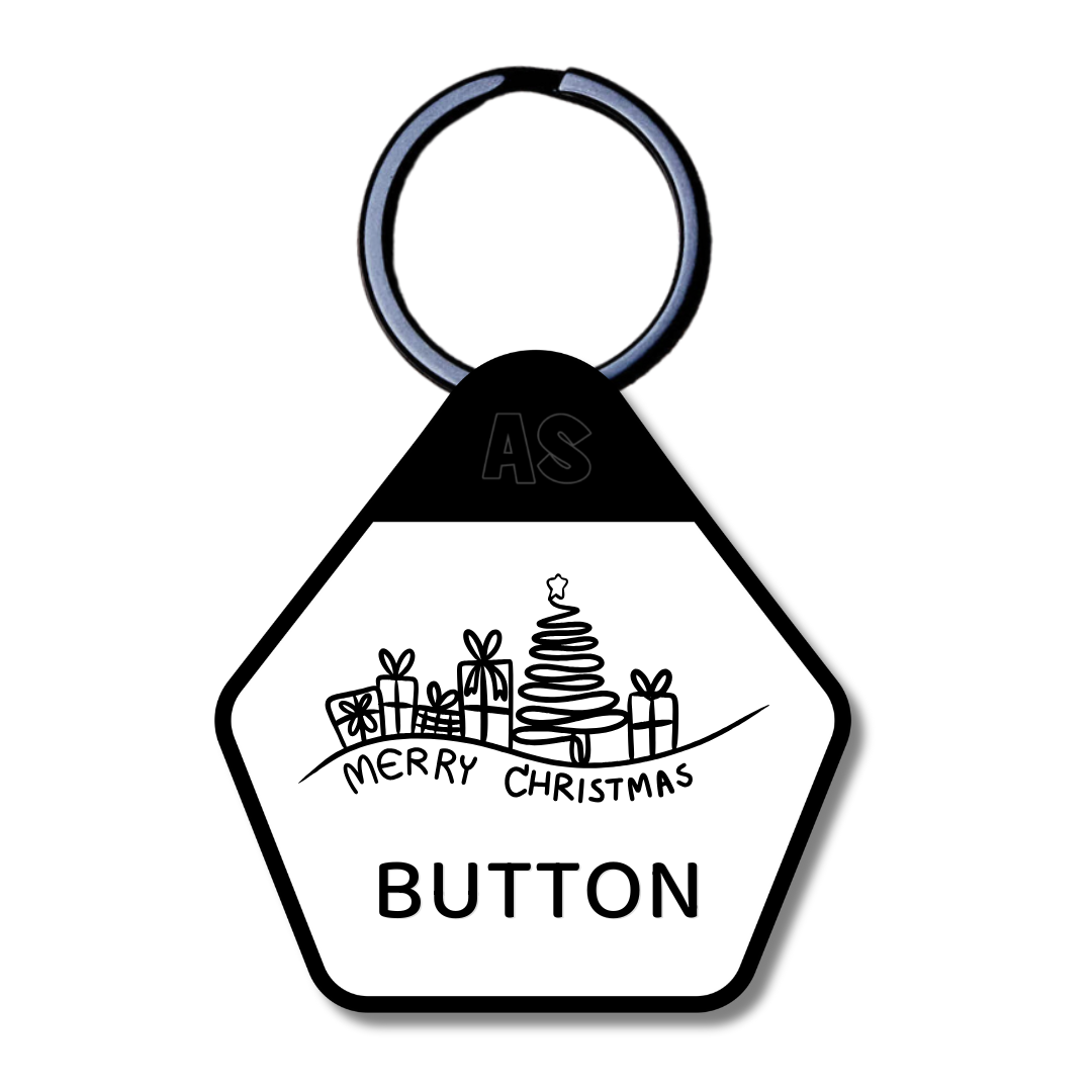 Dog ID Tag - Merry Xmas