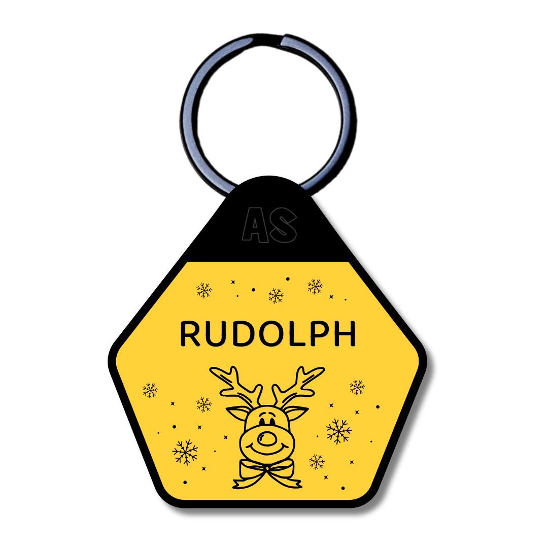 Dog ID Tag - Rudolph