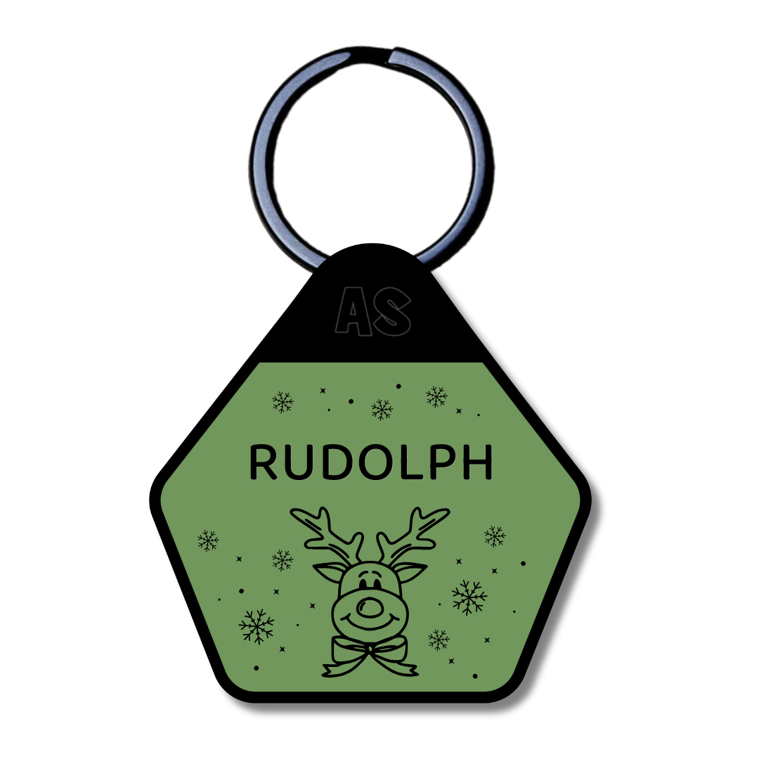 Dog ID Tag - Rudolph