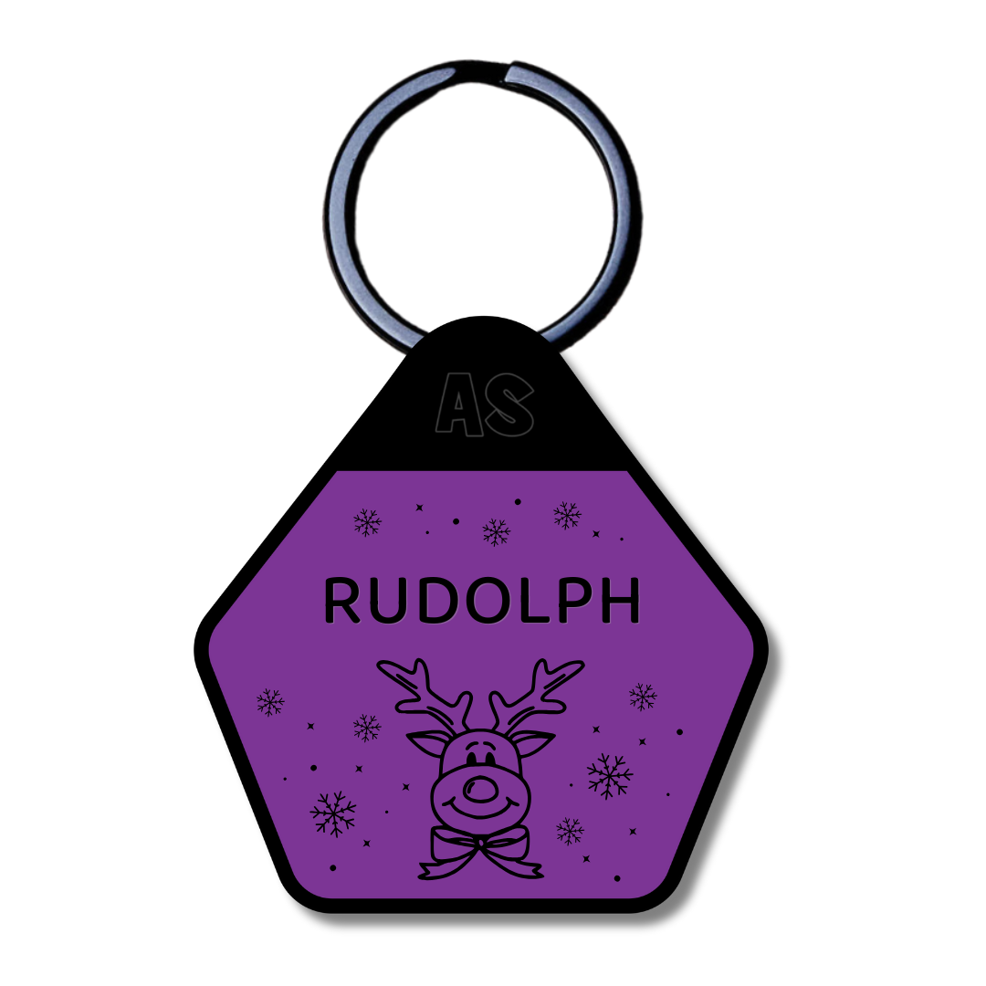 Dog ID Tag - Rudolph