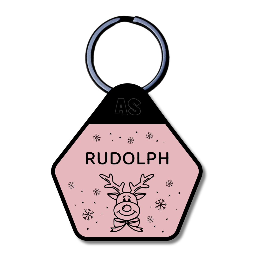 Dog ID Tag - Rudolph