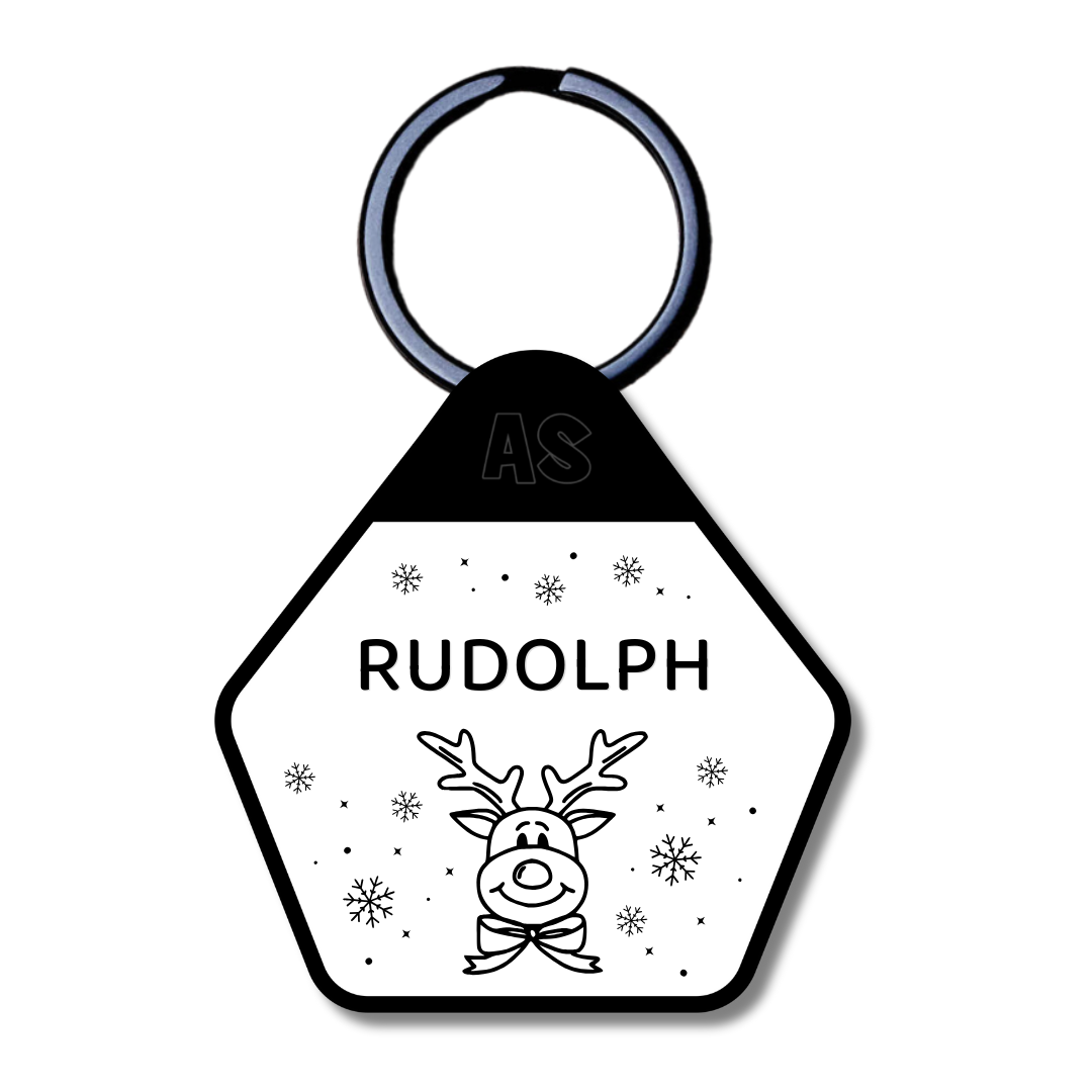 Dog ID Tag - Rudolph