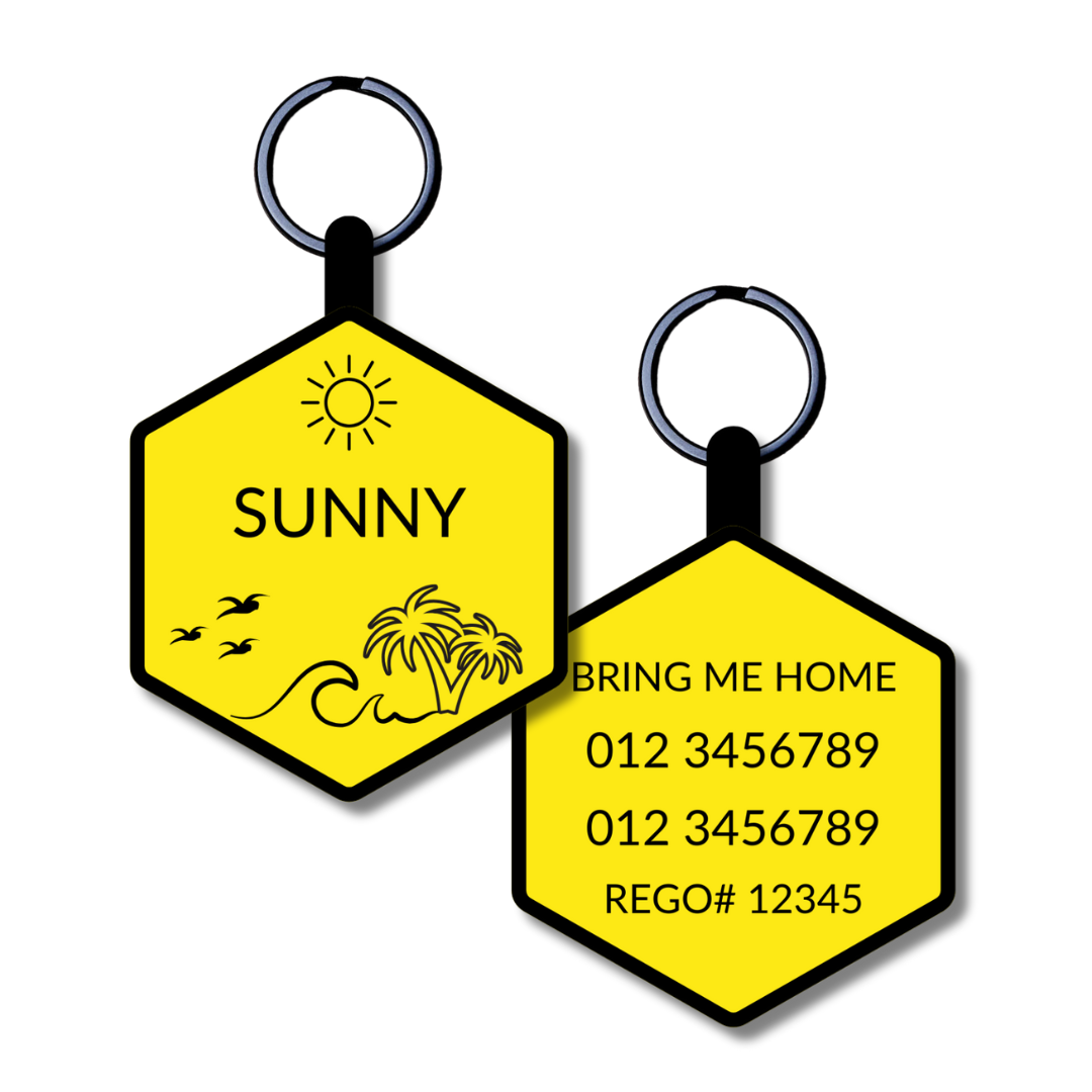 Dog ID Tag - Sunny