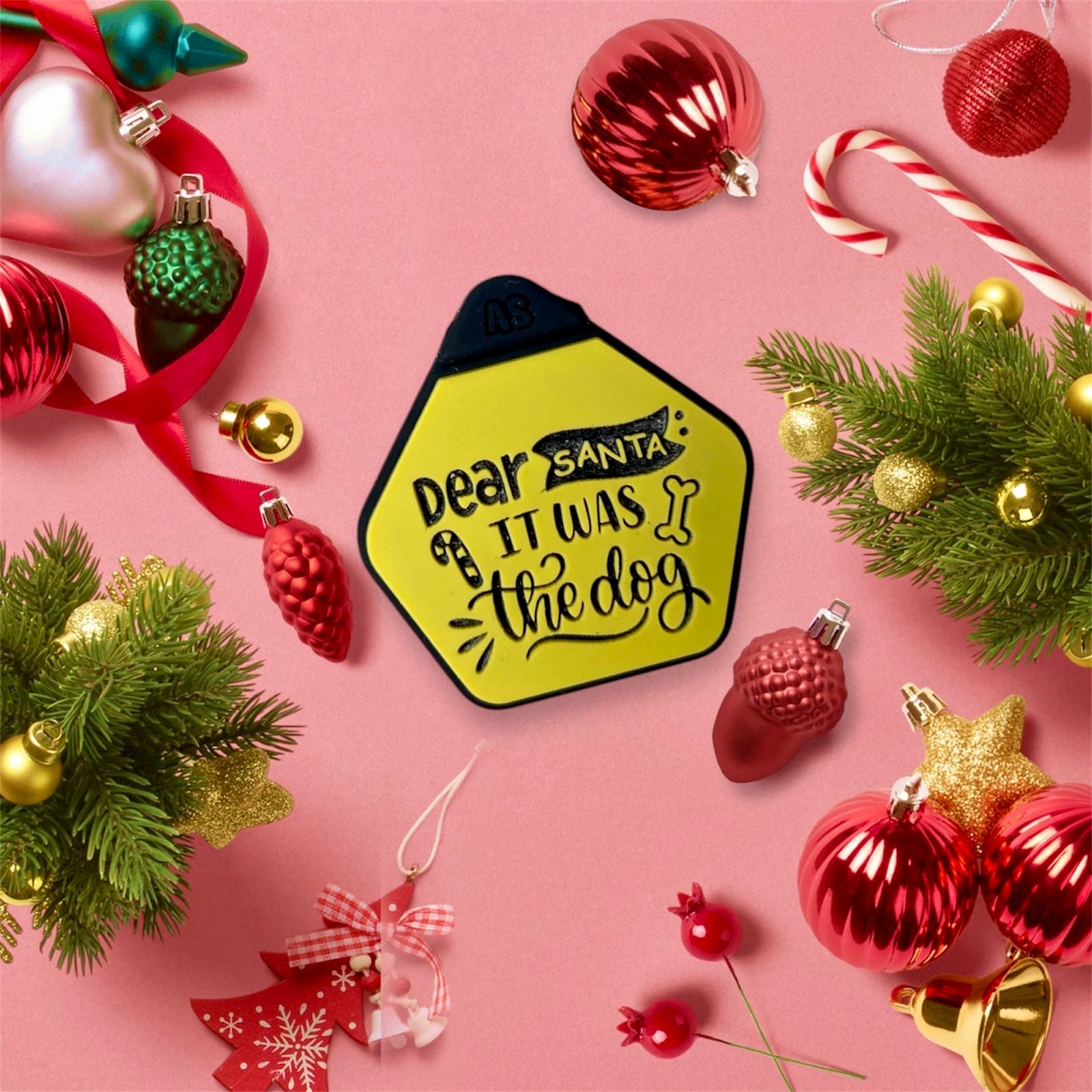 Dog ID Tag - Dear Santa