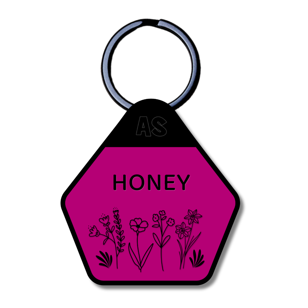 Dog ID Tag - Honey