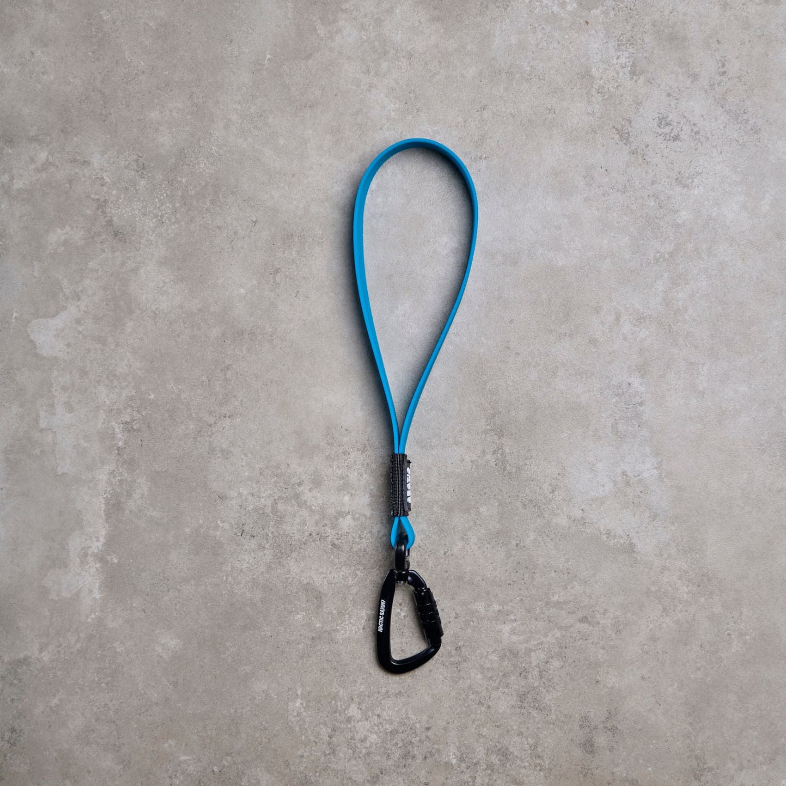 Teal Terraflow Long Line Dog Leash - Handle