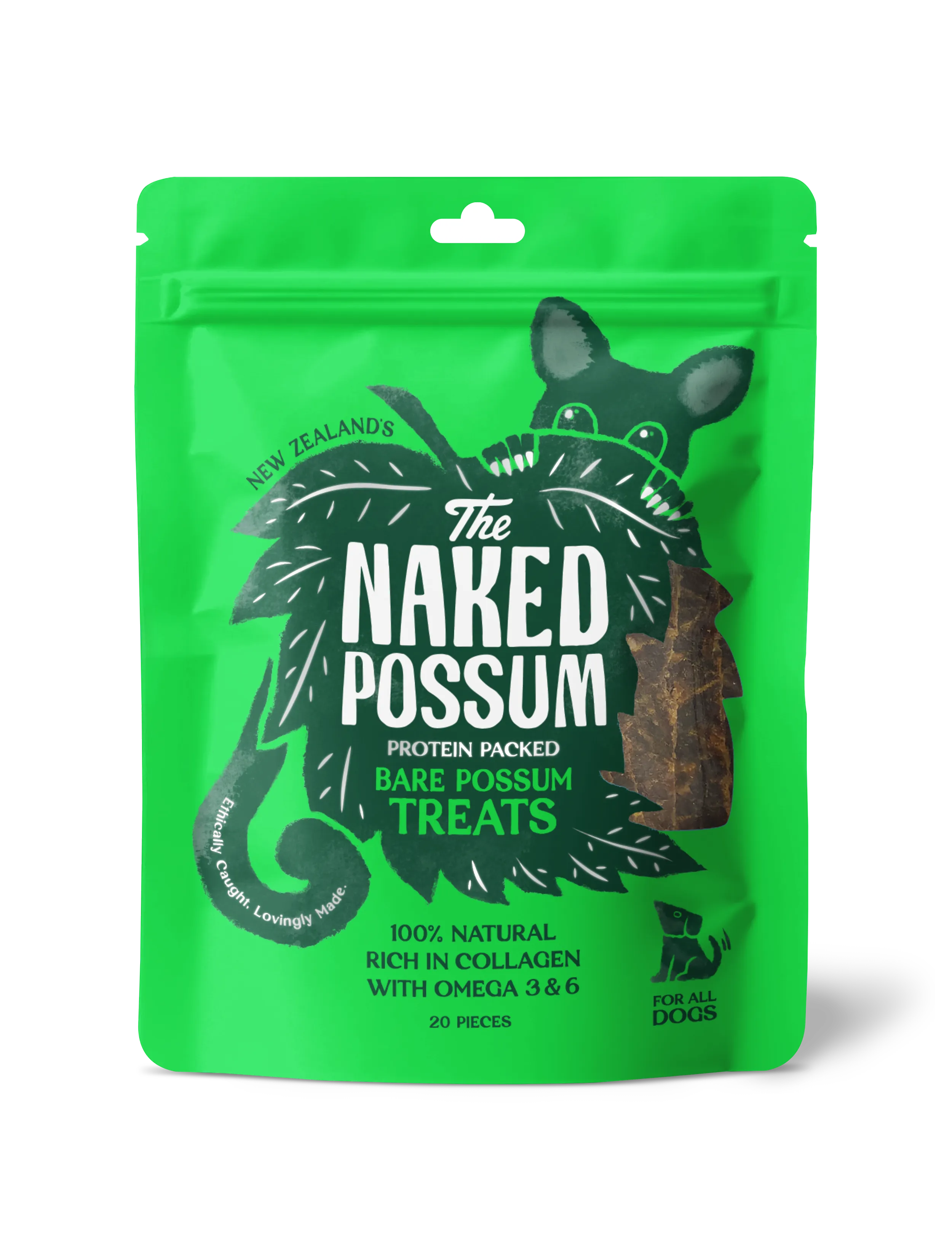 The Naked Possum Dog Treats - Sample Pack