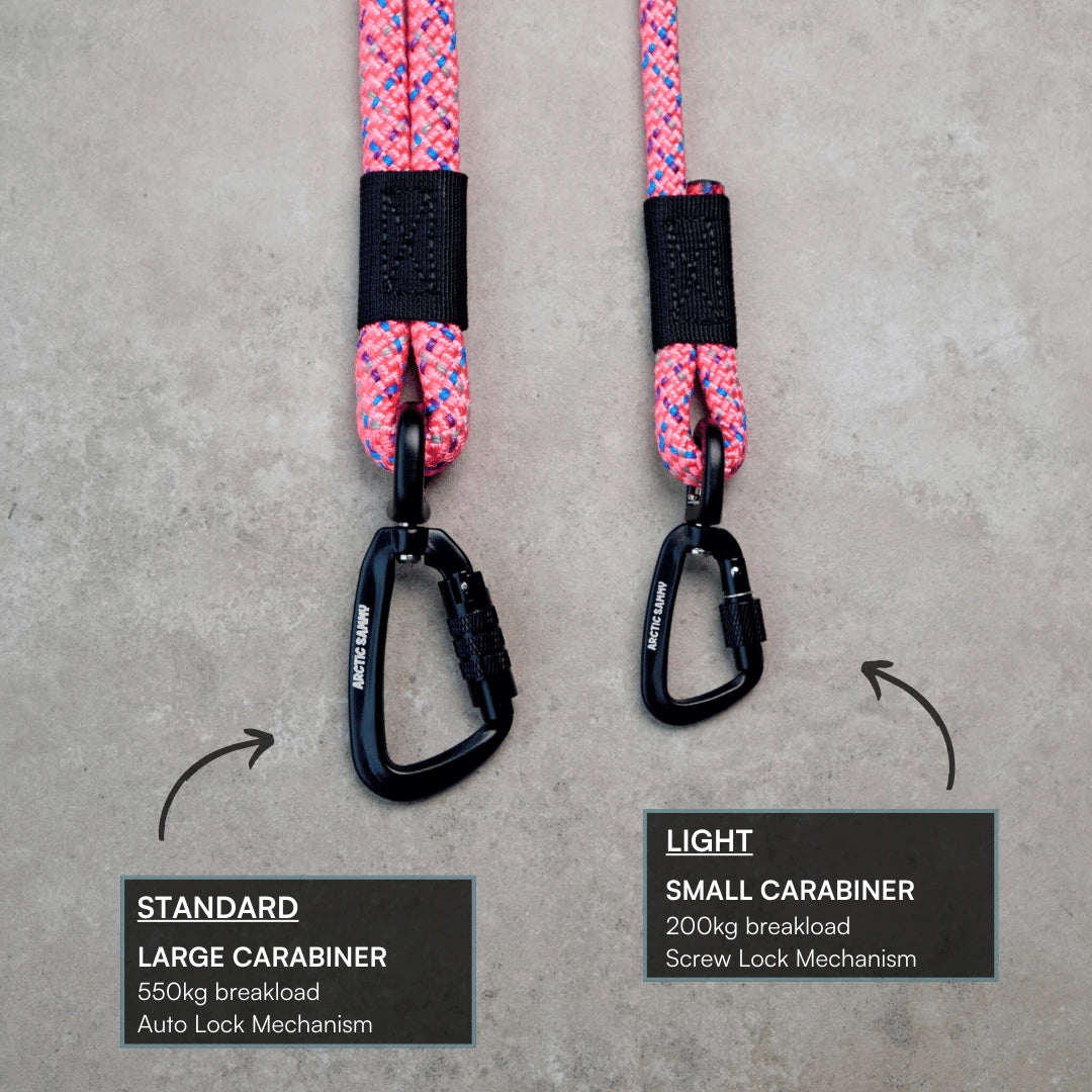Ohau Rope Dog Leash with Traffic Handle