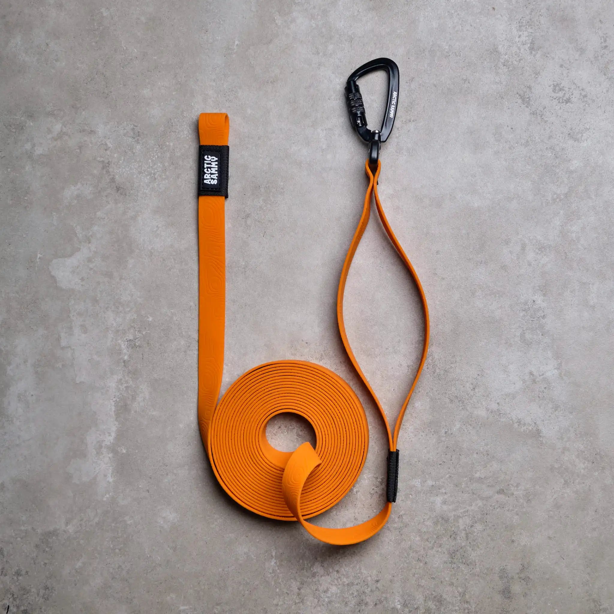 Orange Terraflow Long Line Dog Leash