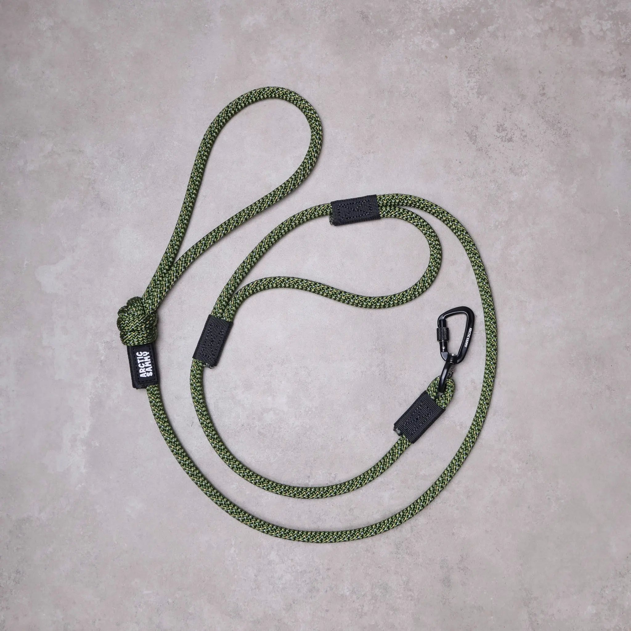 Remutaka Rope Dog Leash with Traffic Handle