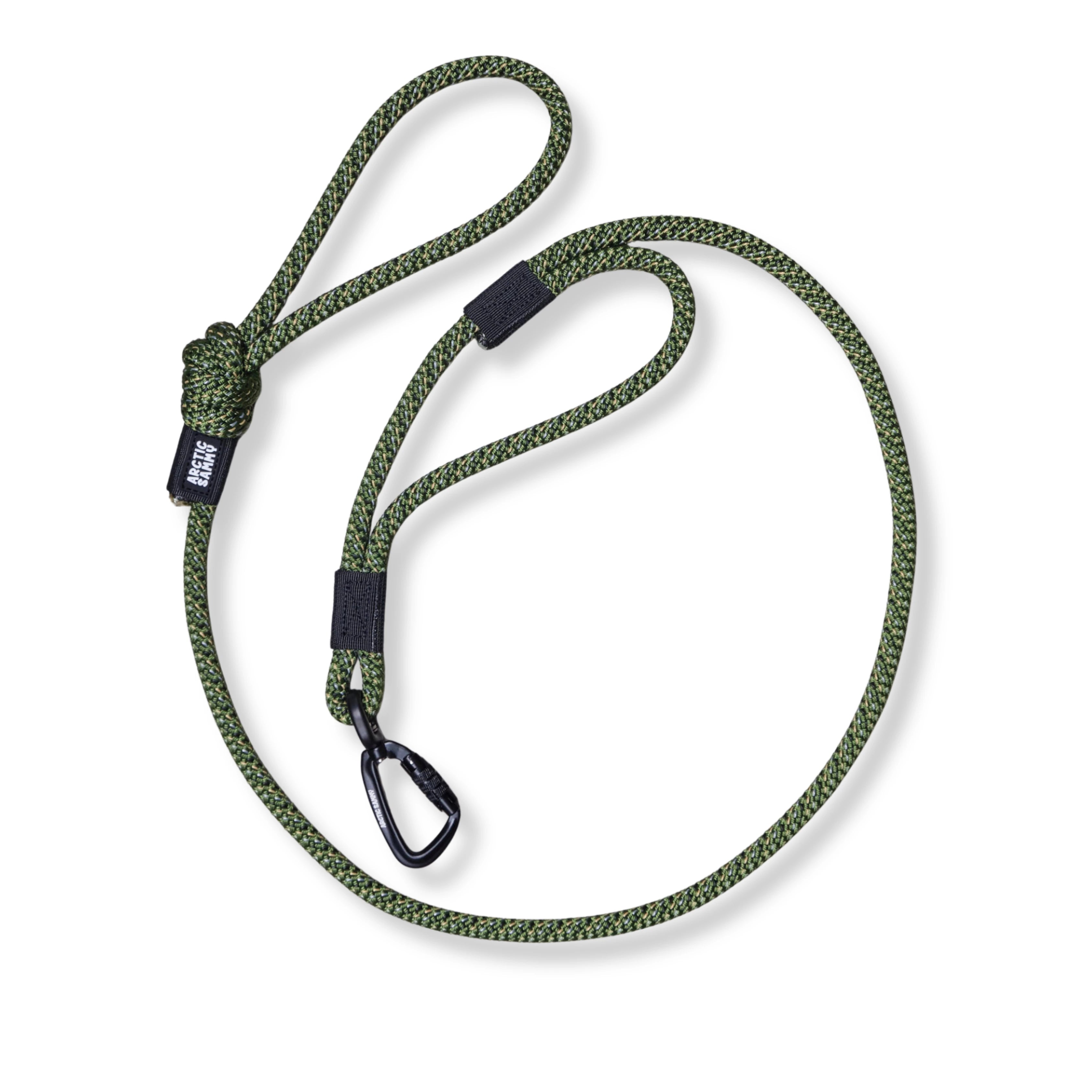 Remutaka Rope Dog Leash with Traffic Handle