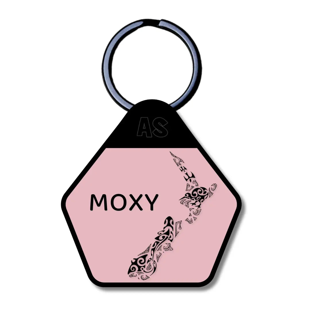 QR Code Dog ID Tag - Moxy