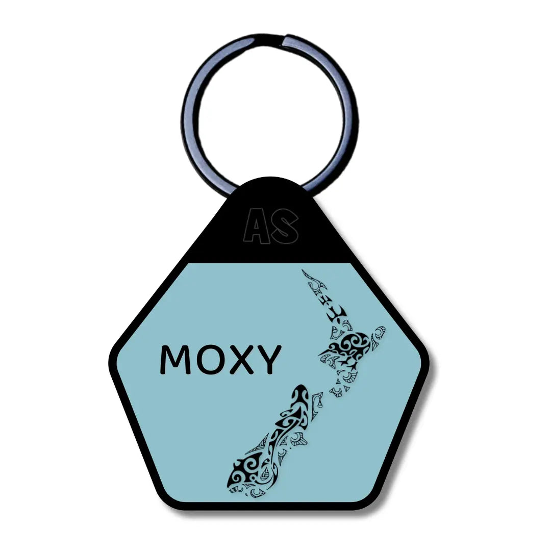 QR Code Dog ID Tag - Moxy