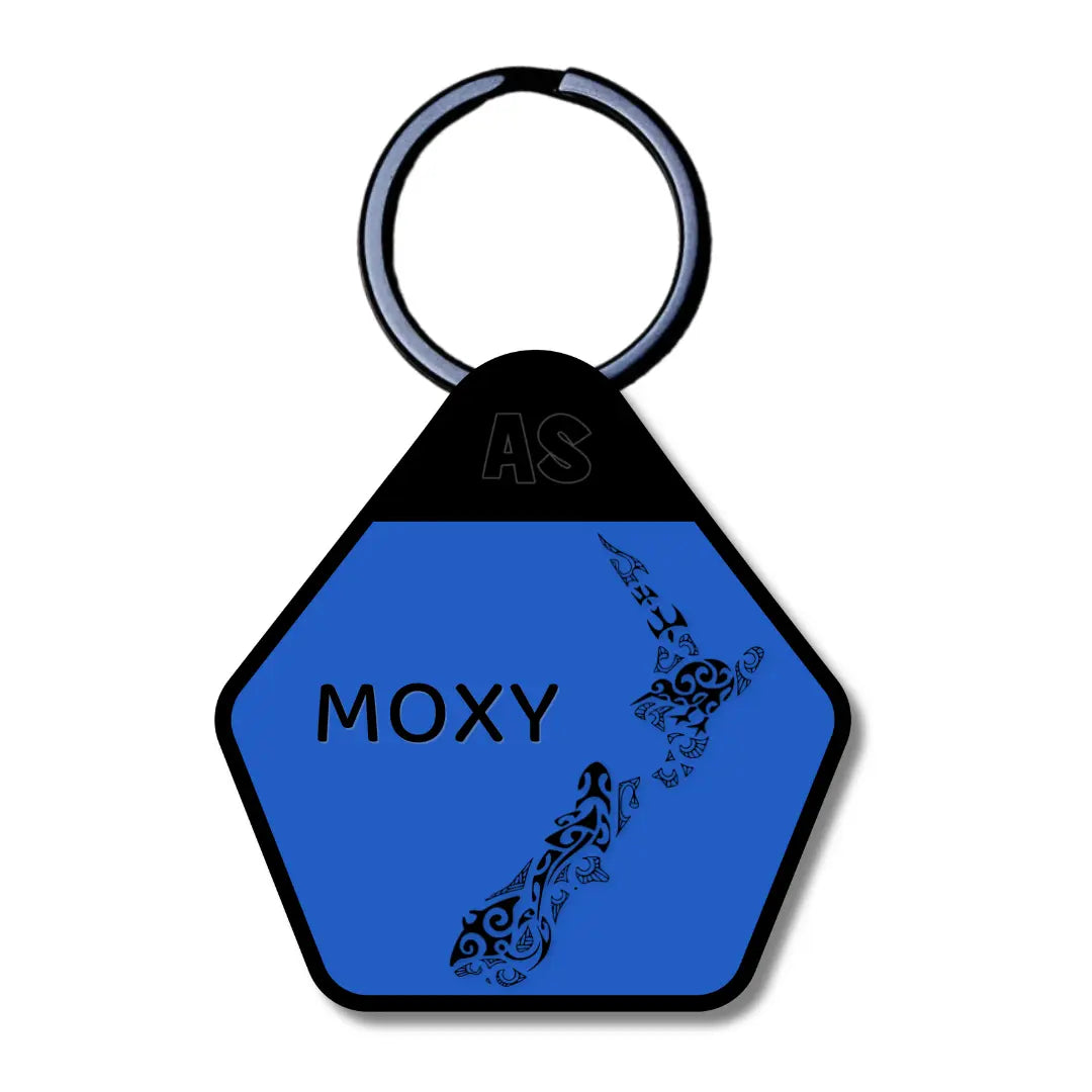 QR Code Dog ID Tag - Moxy