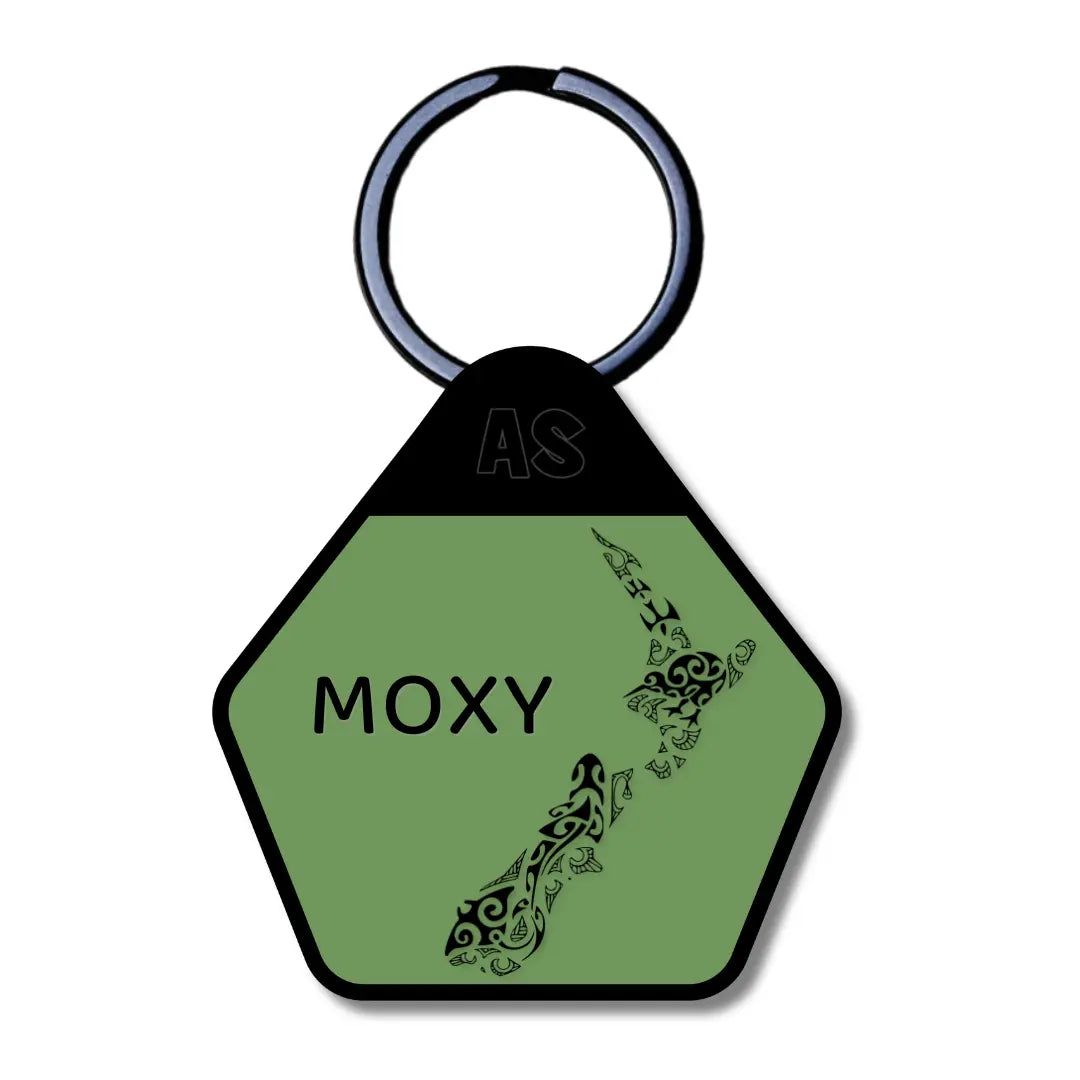 QR Code Dog ID Tag - Moxy