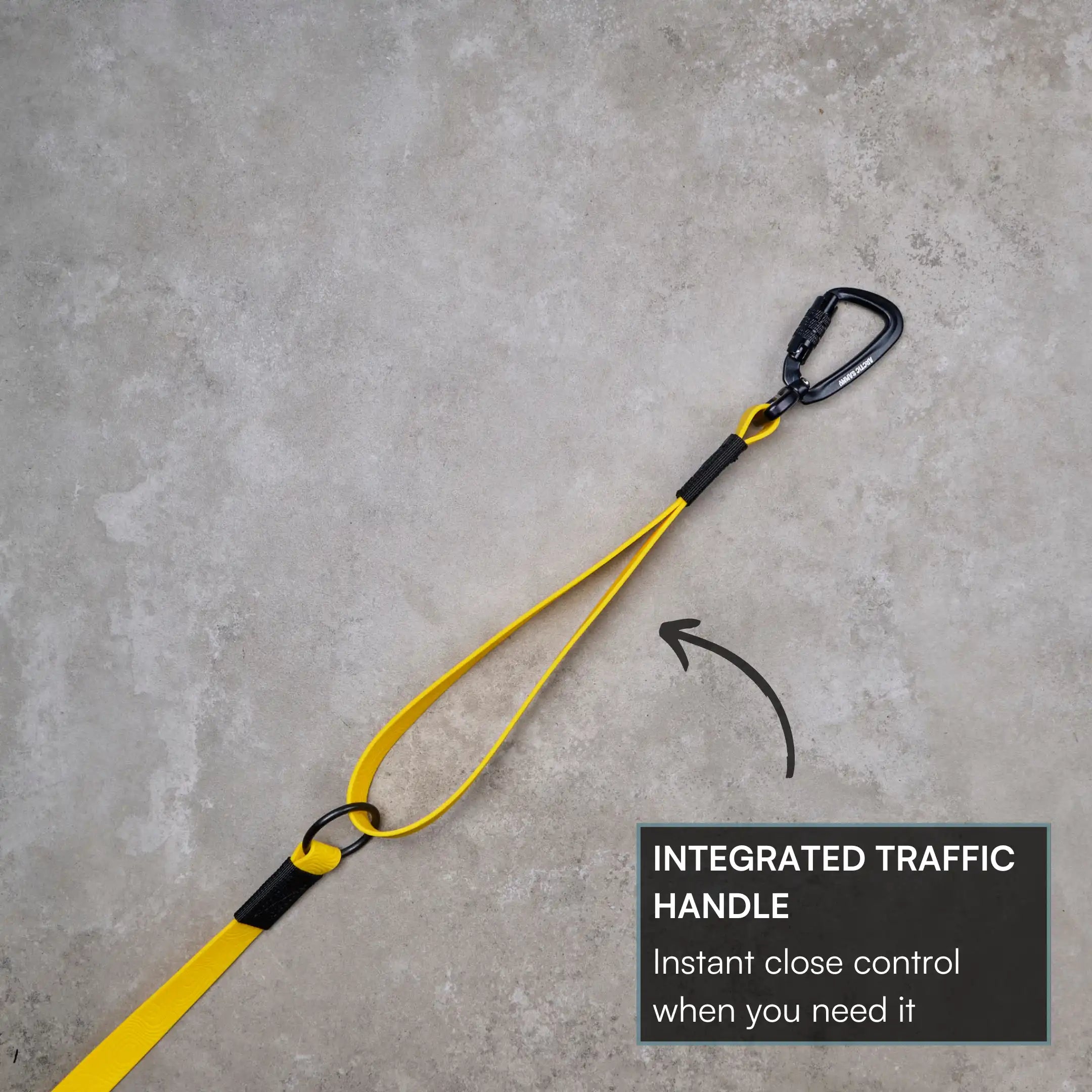 Mustard Yellow Terraflow Traffic Handle Leash