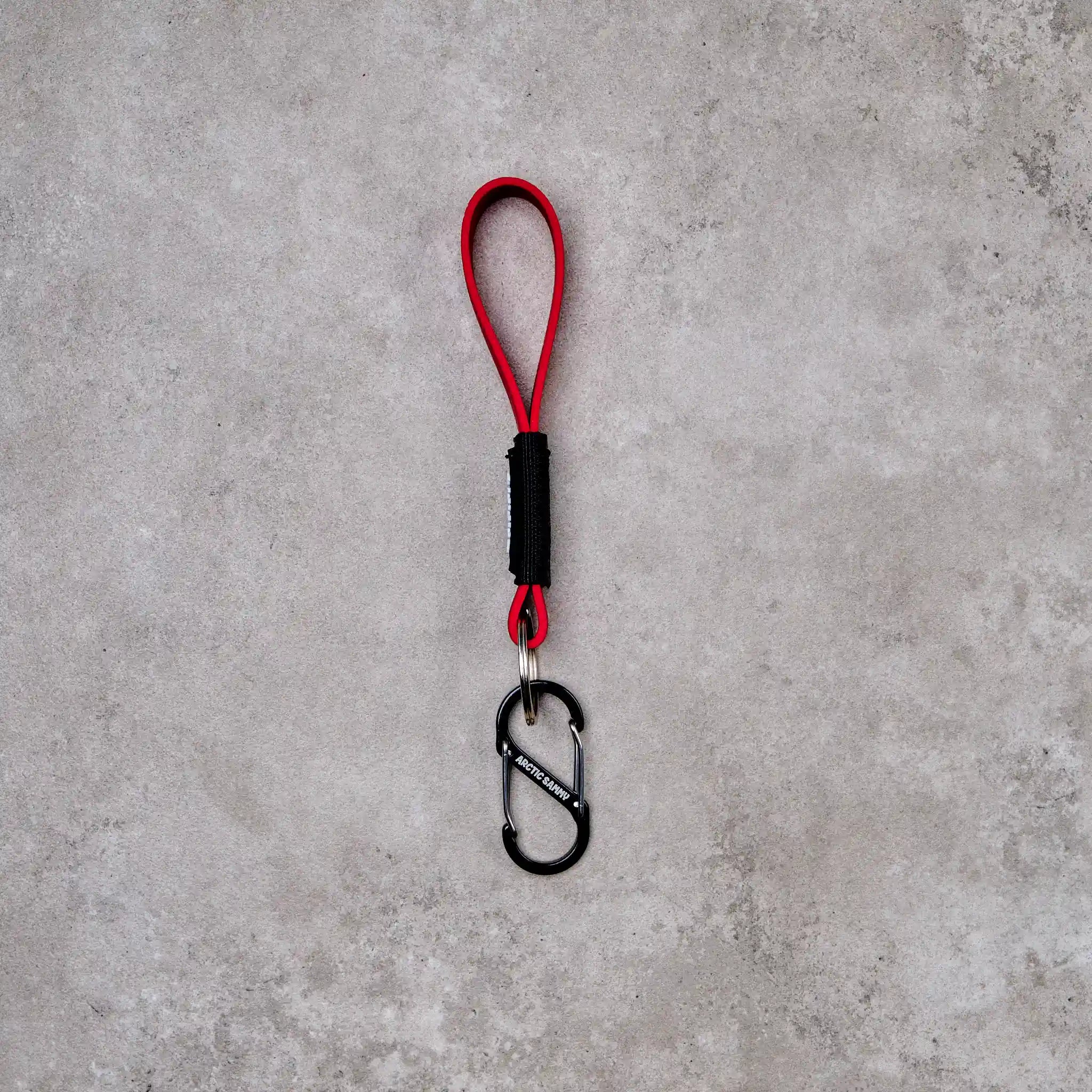 Ruby Red Terraflow Keyring