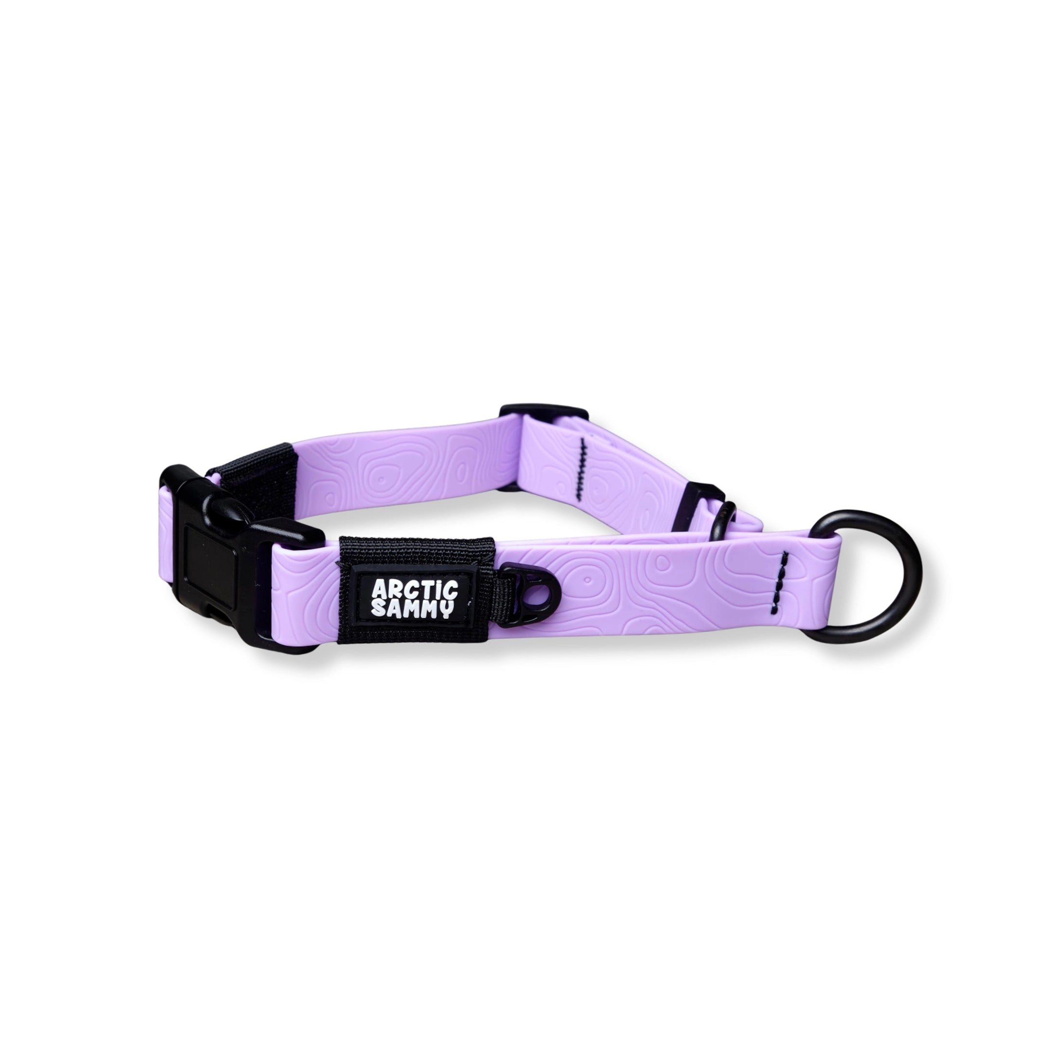 Lavender Terraflow Waterproof Martingale Dog Collar
