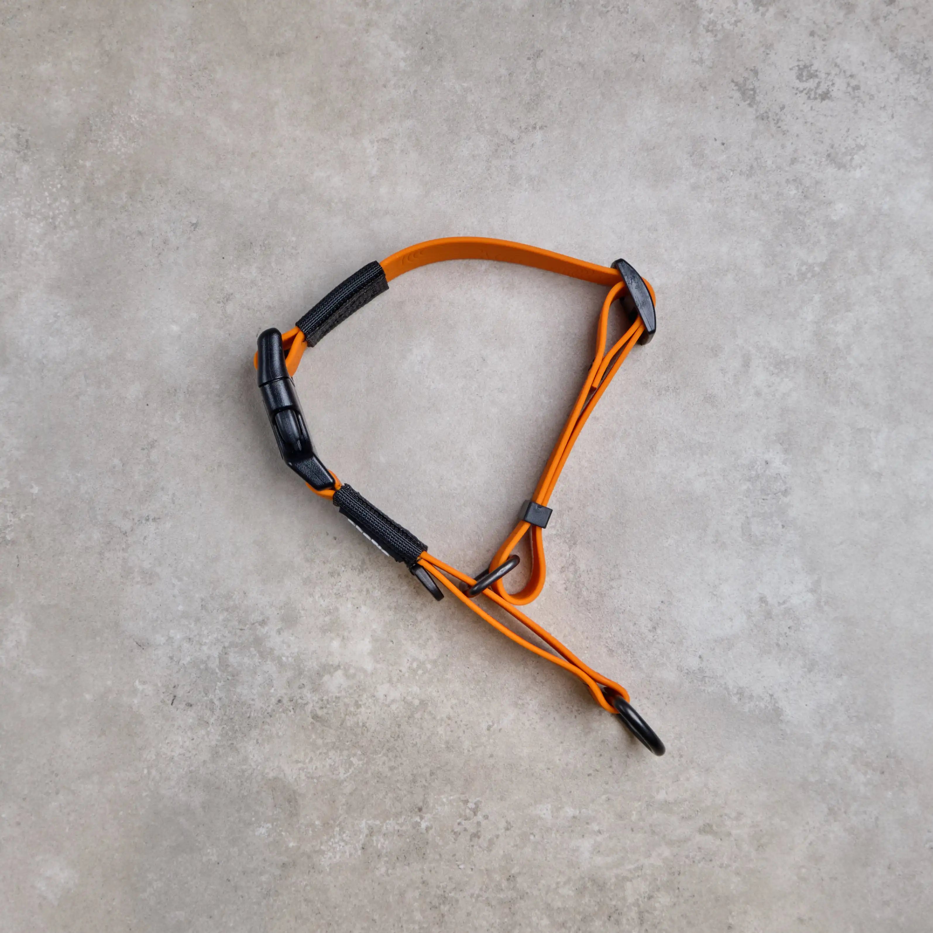 Orange Terraflow Waterproof Martingale Dog Collar