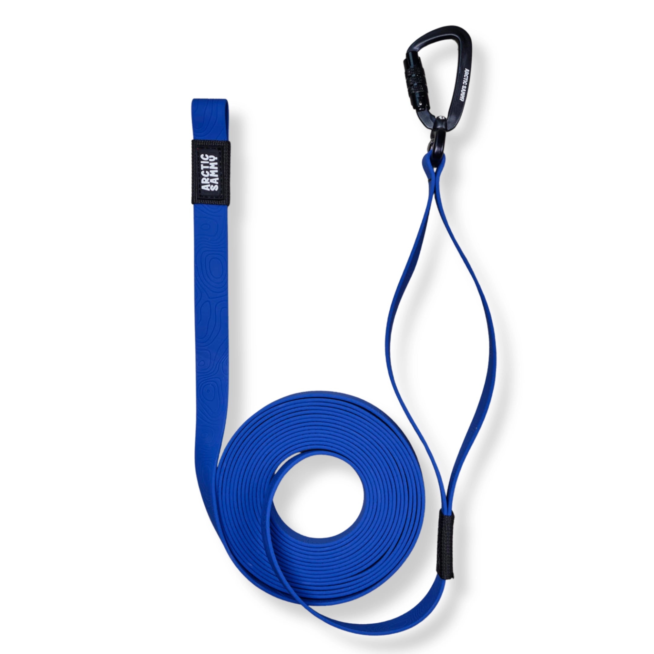 Navy Blue Terraflow Long Line Dog Leash